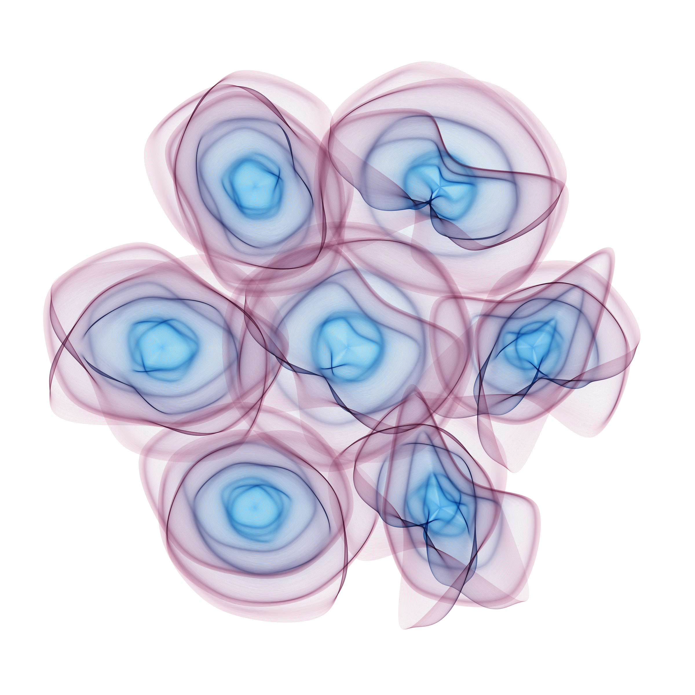 Art Blocks - Art Blocks v2 - Flowers #3451 - NFT # 116003451