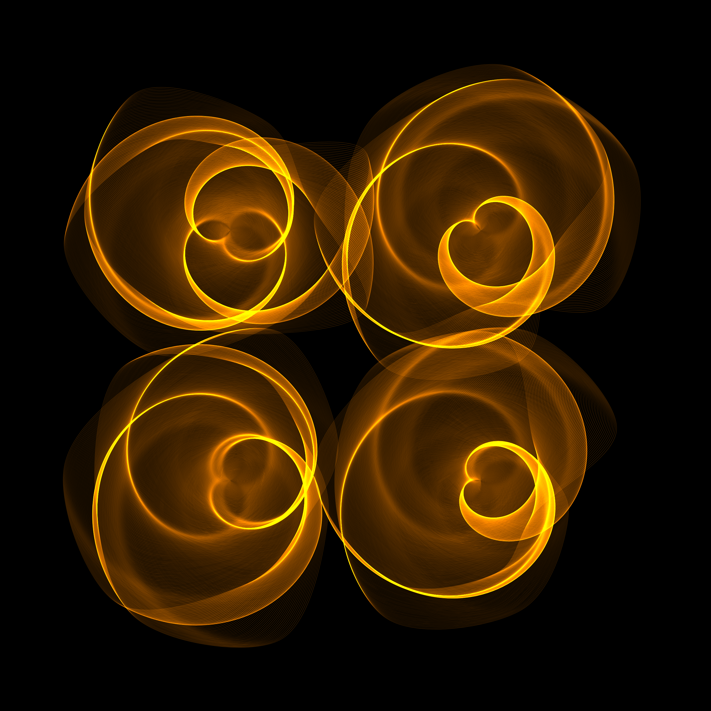 Art Blocks - Art Blocks v2 - Flowers #3453 - NFT # 116003453