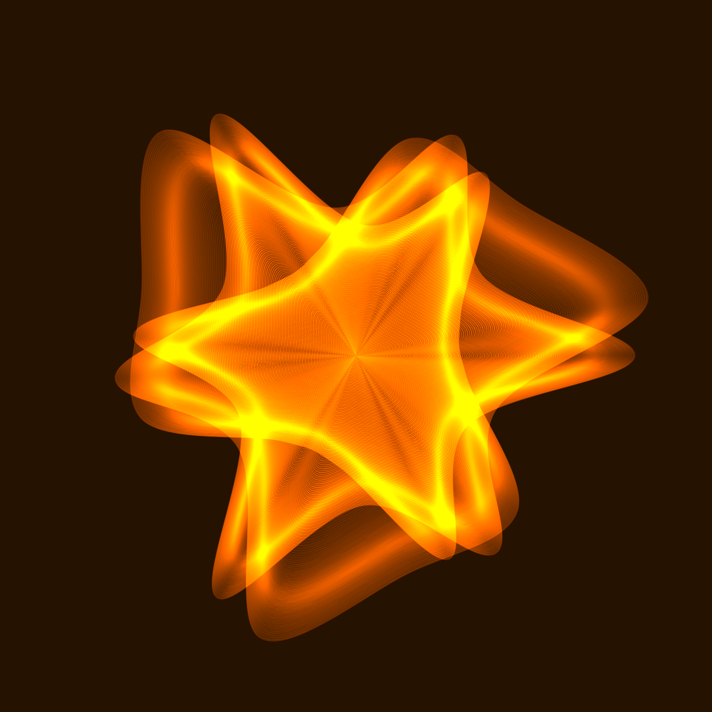 Art Blocks - Art Blocks v2 - Flowers #3455 - NFT # 116003455