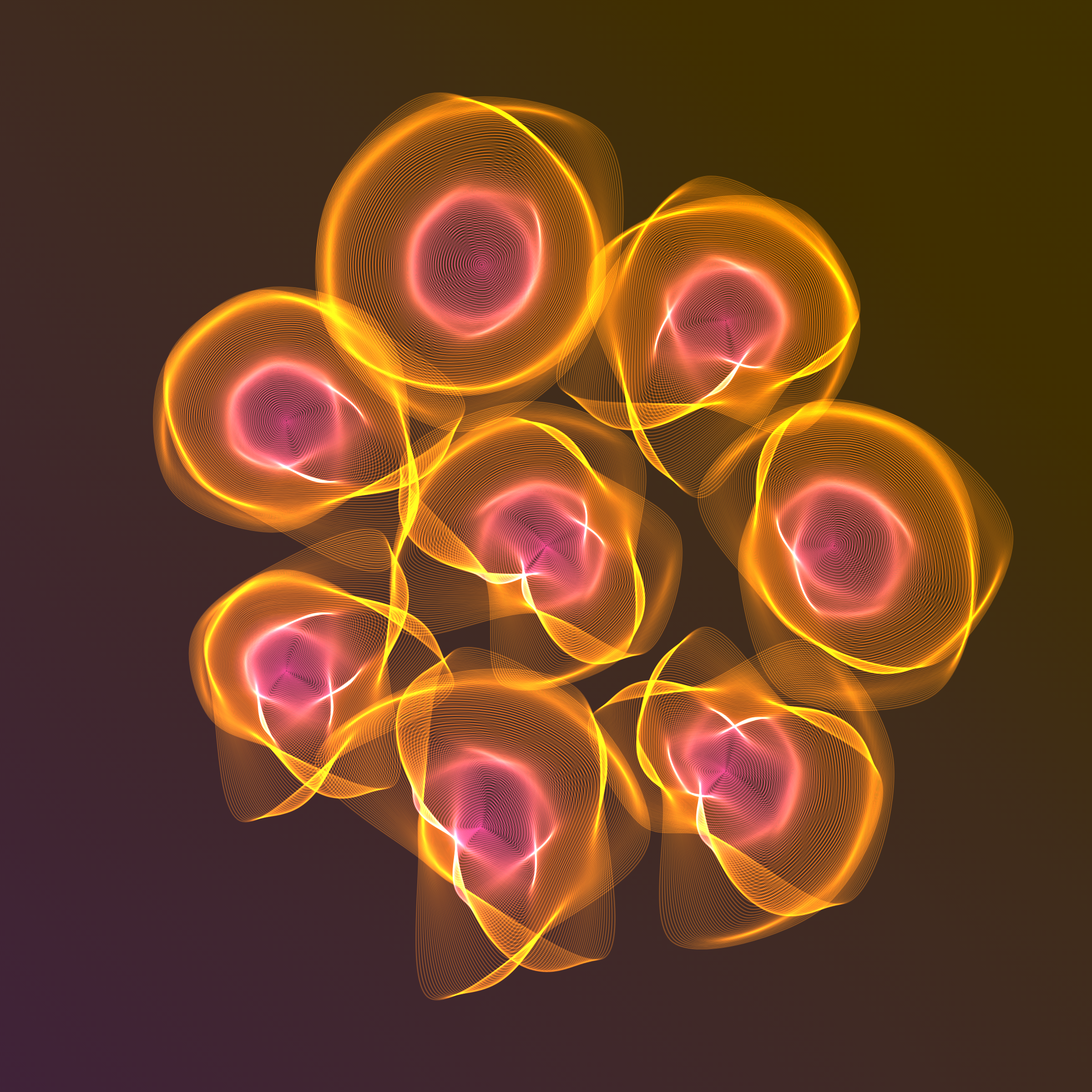 Art Blocks - Art Blocks v2 - Flowers #3461 - NFT # 116003461