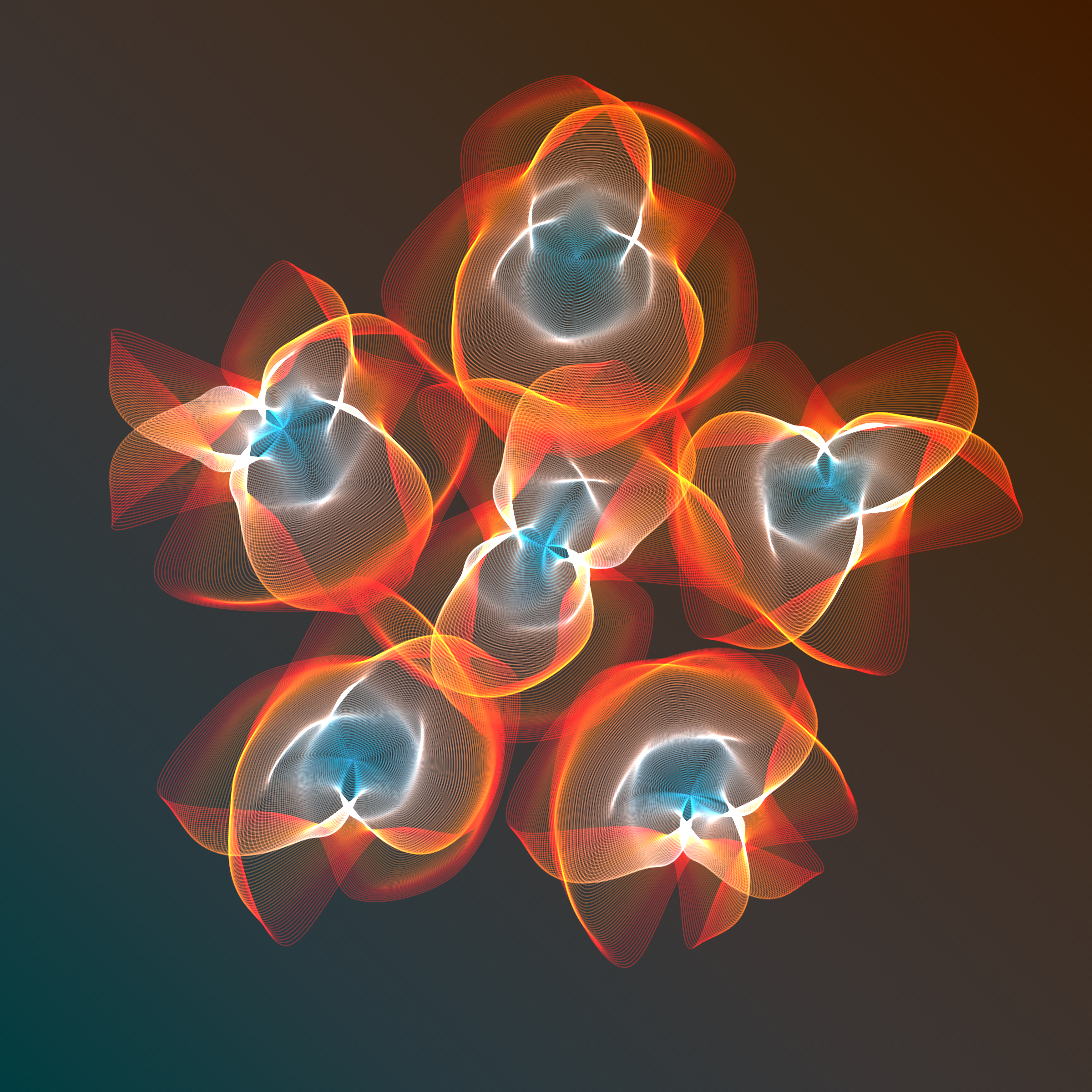 Art Blocks - Art Blocks v2 - Flowers #3462 - NFT # 116003462