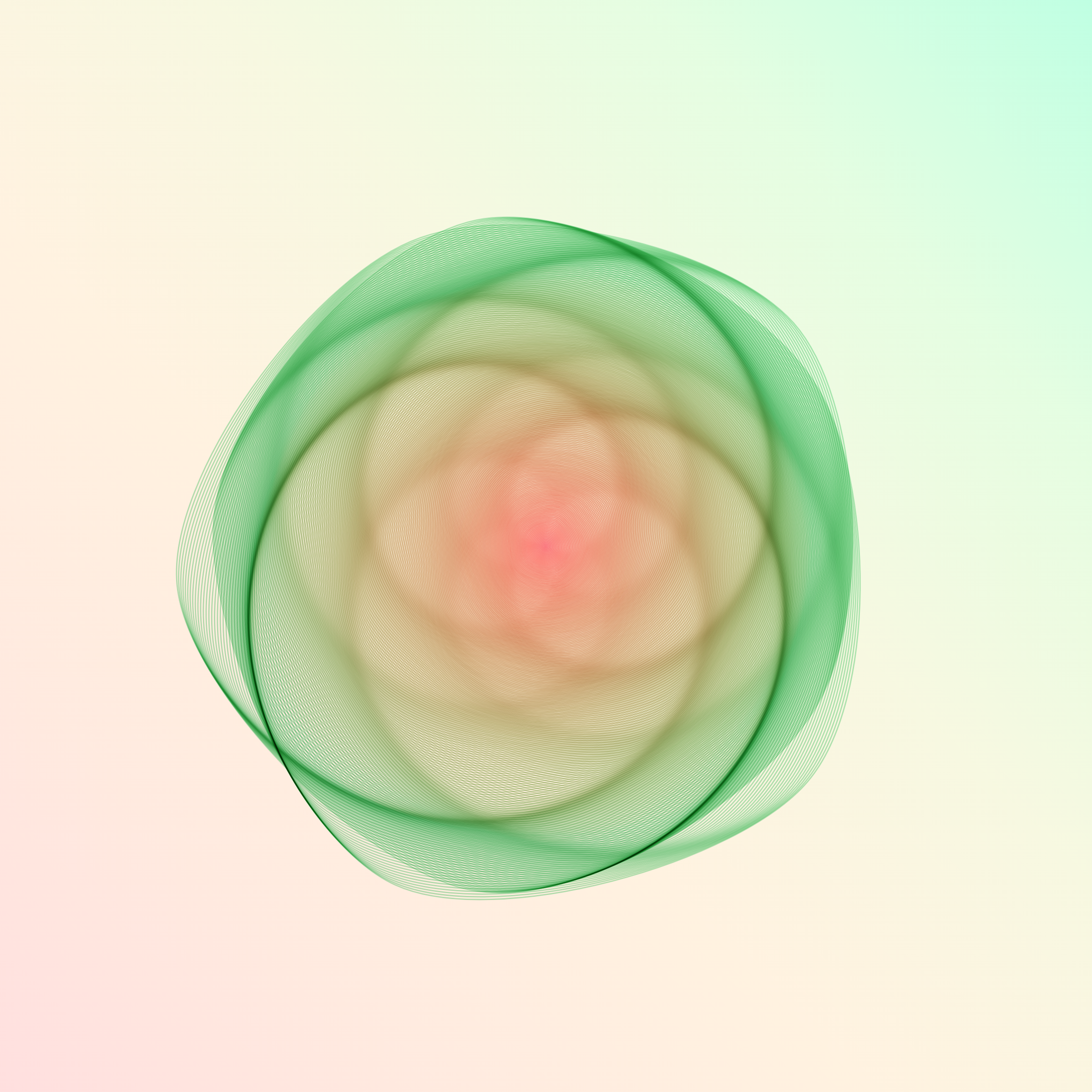 Art Blocks - Art Blocks v2 - Flowers #3483 - NFT # 116003483