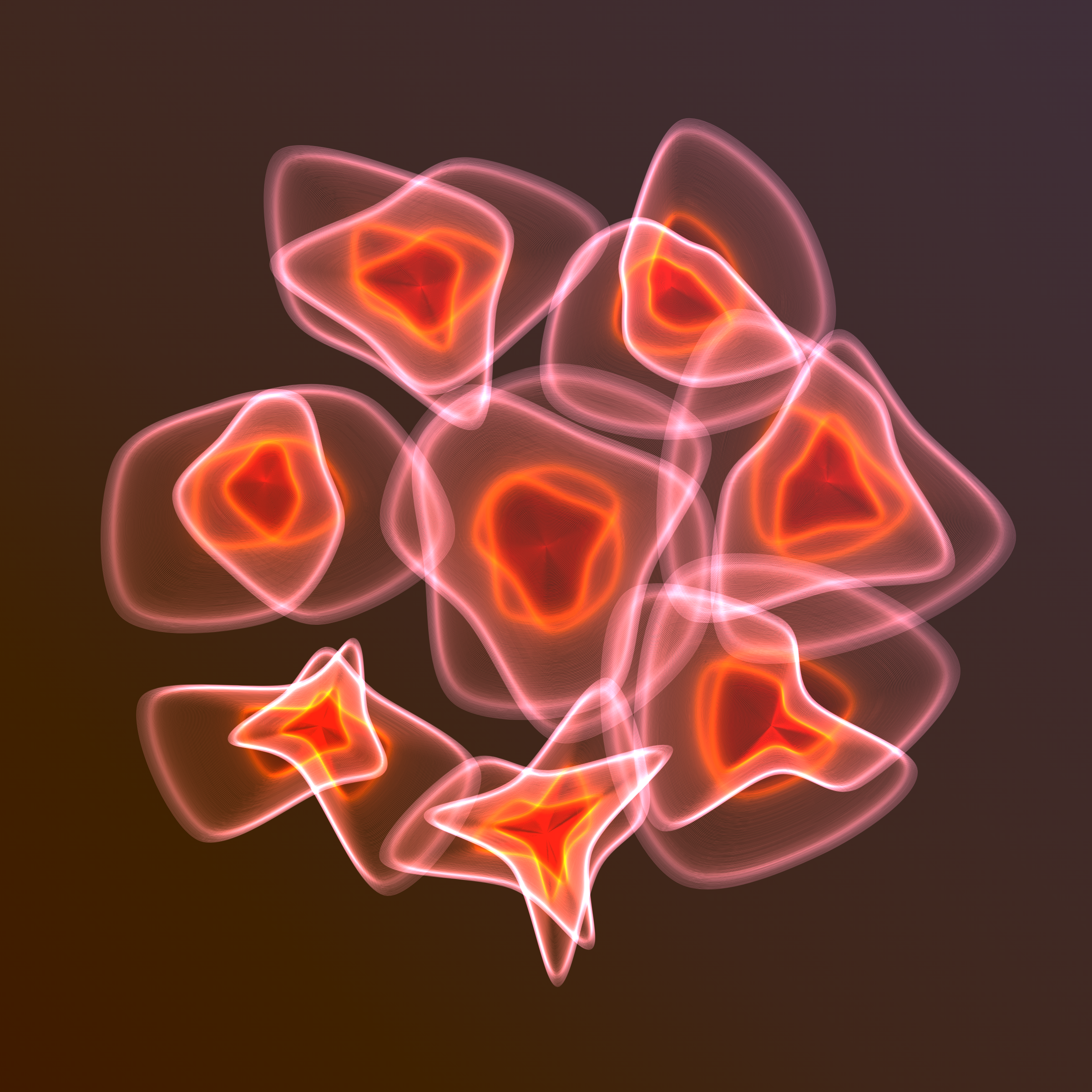 Art Blocks - Art Blocks v2 - Flowers #3485 - NFT # 116003485