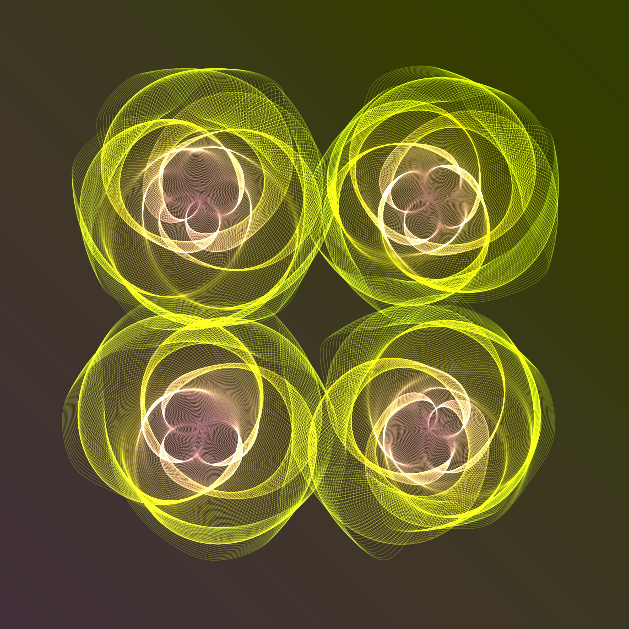 Art Blocks - Art Blocks v2 - Flowers #3486 - NFT # 116003486