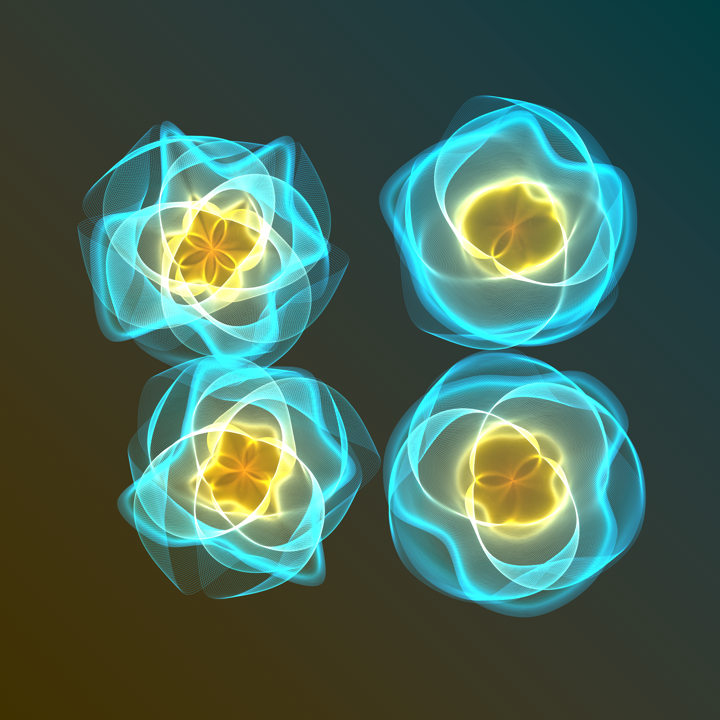 Art Blocks - Art Blocks v2 - Flowers #3493 - NFT # 116003493