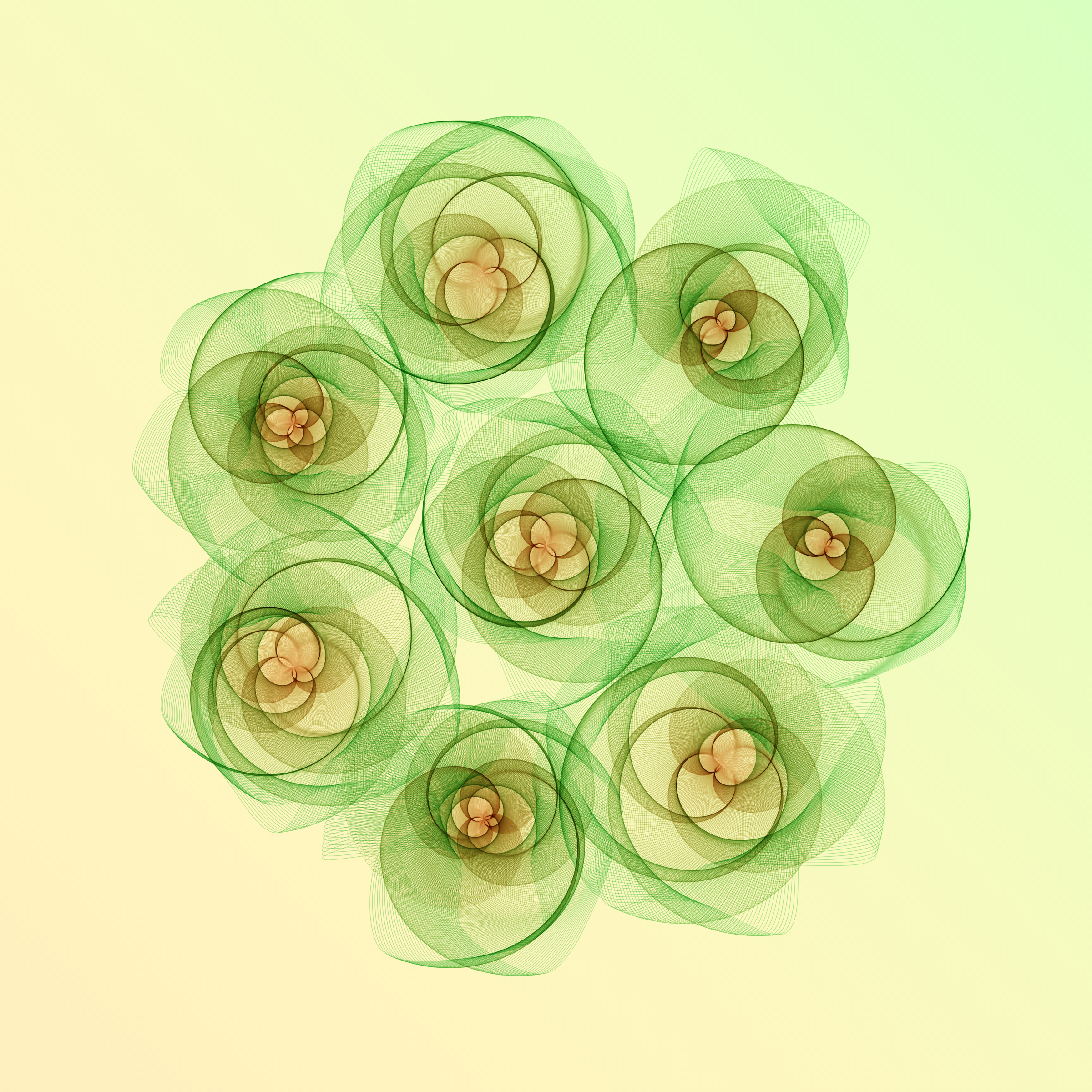 Art Blocks - Art Blocks v2 - Flowers #3495 - NFT # 116003495