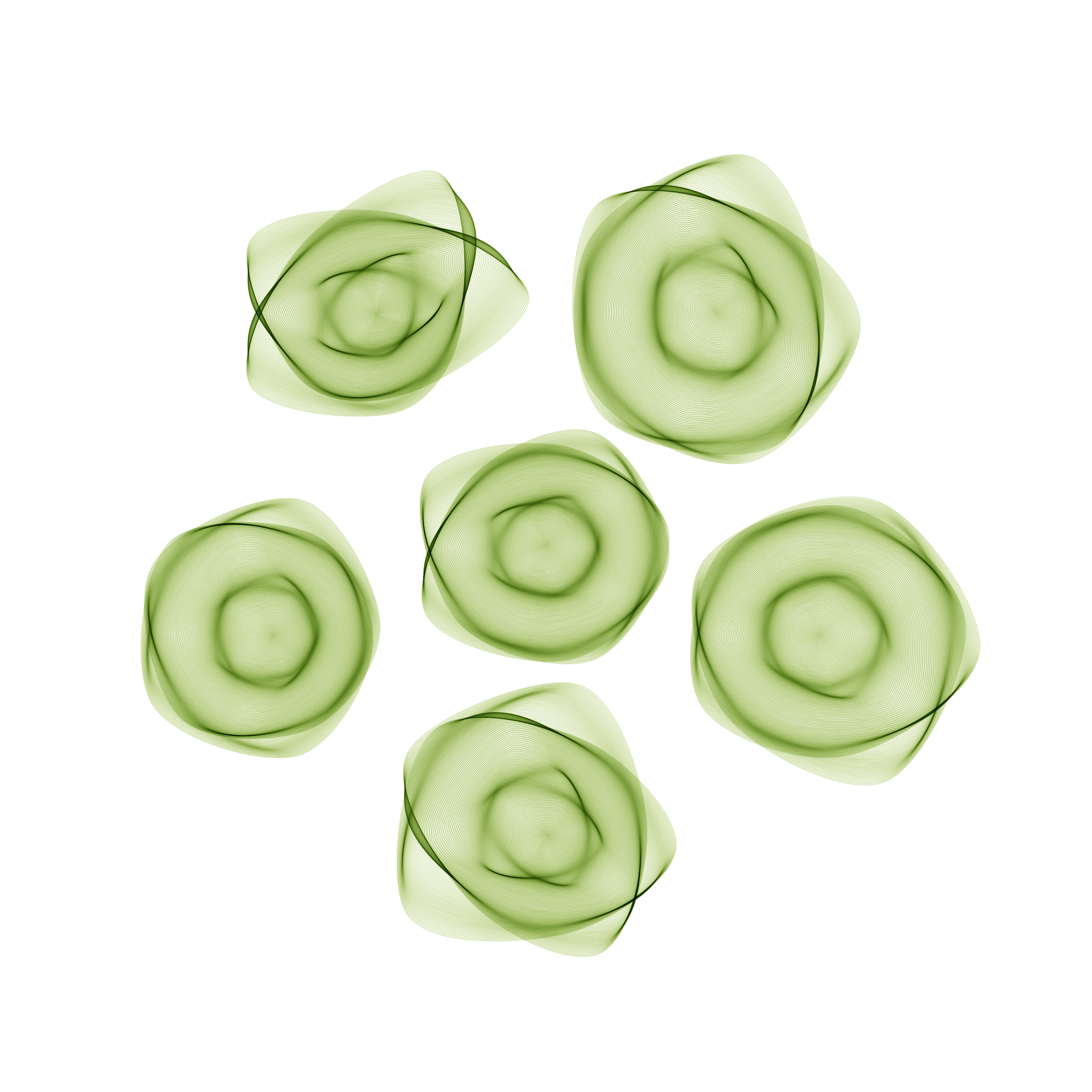 Art Blocks - Art Blocks v2 - Flowers #3496 - NFT # 116003496