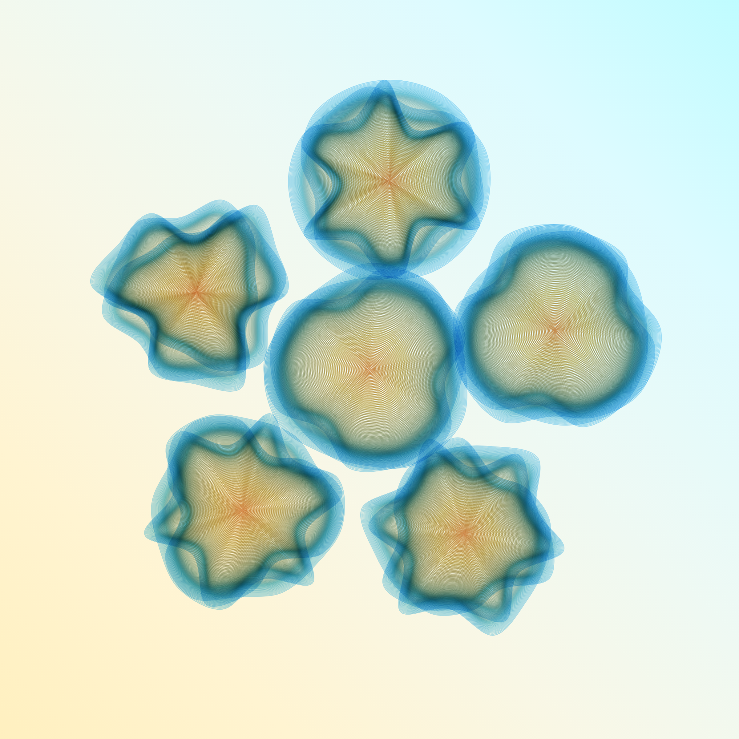 Art Blocks - Art Blocks v2 - Flowers #3497 - NFT # 116003497