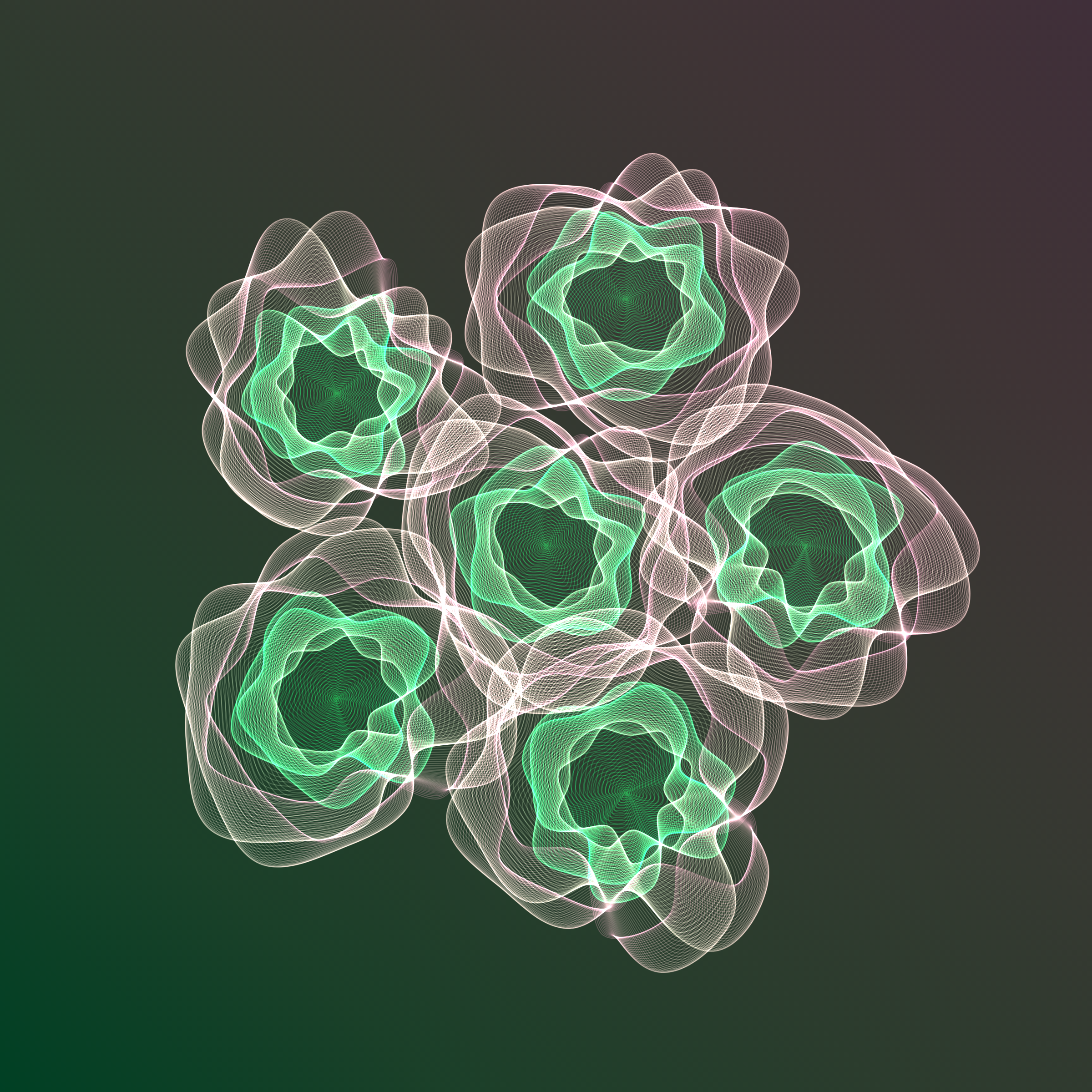 Art Blocks - Art Blocks v2 - Flowers #3499 - NFT # 116003499