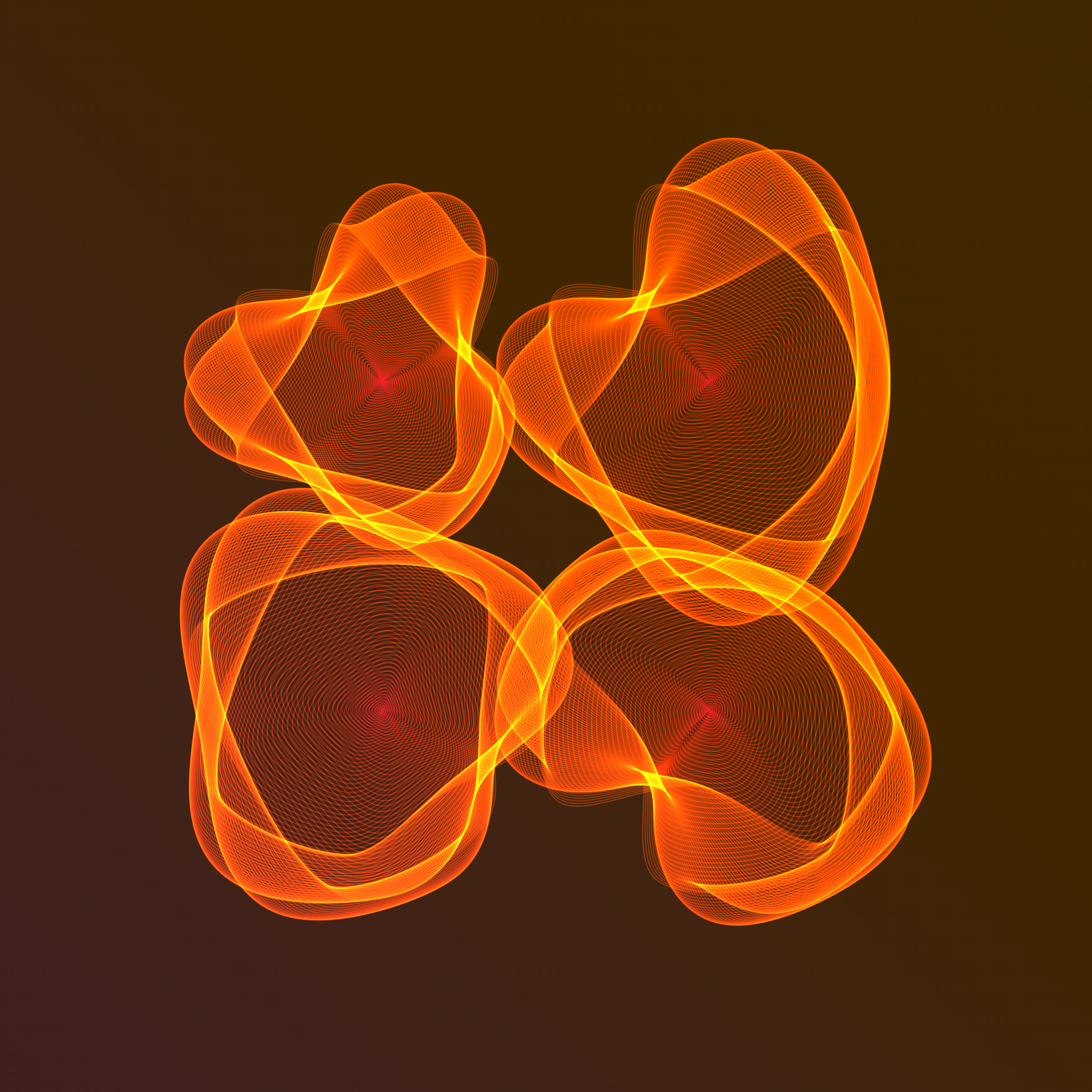 Art Blocks - Art Blocks v2 - Flowers #3504 - NFT # 116003504