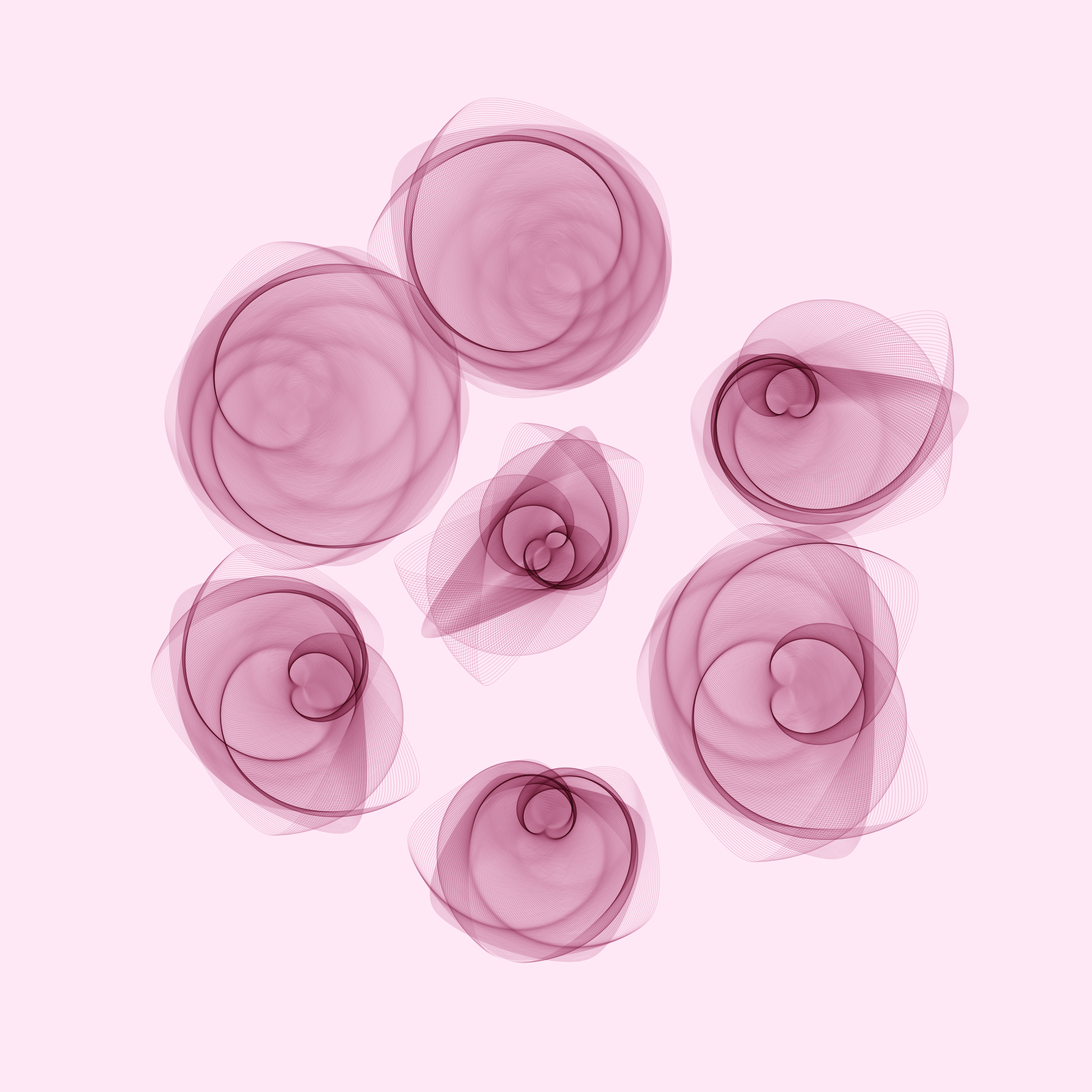 Art Blocks - Art Blocks v2 - Flowers #3505 - NFT # 116003505