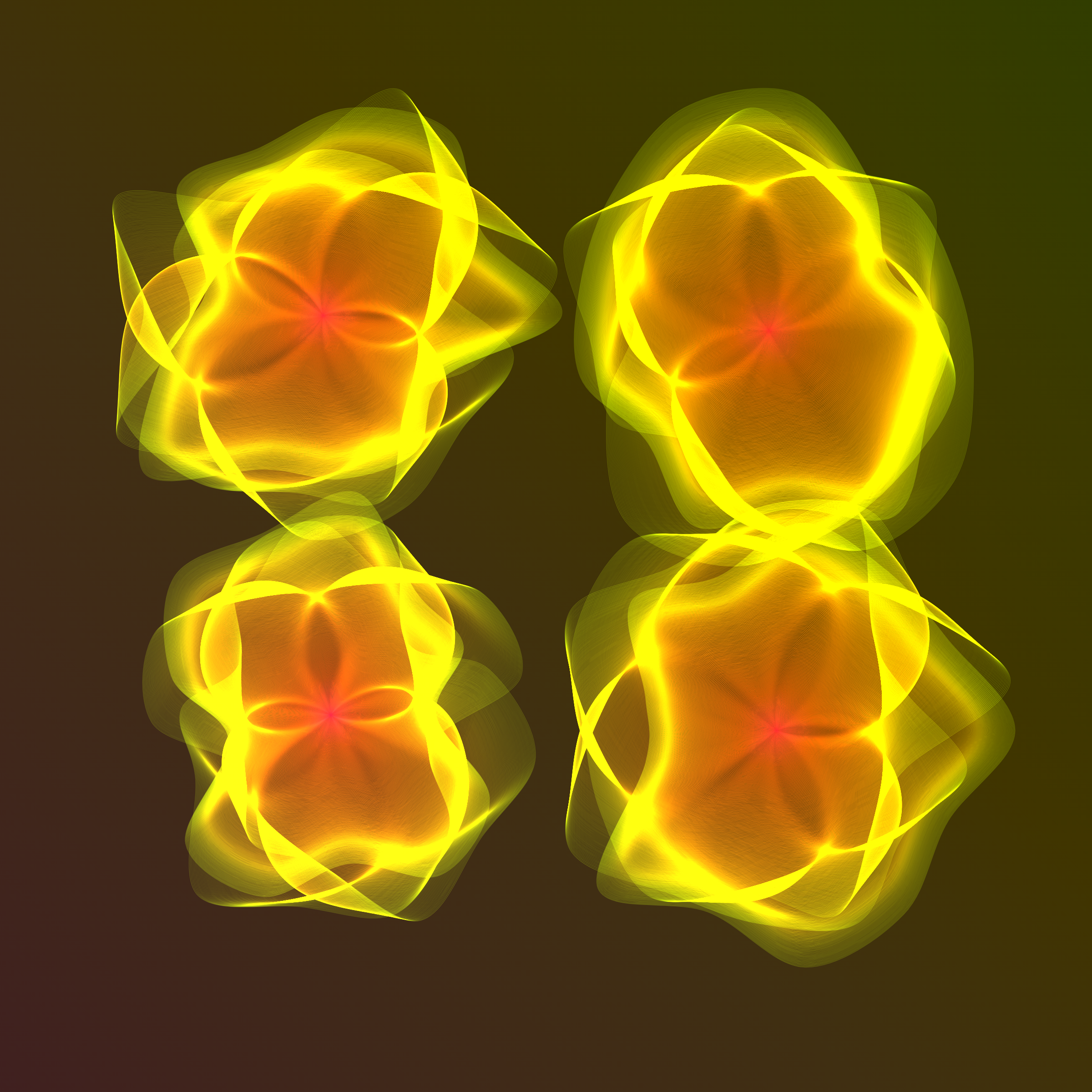 Art Blocks - Art Blocks v2 - Flowers #3506 - NFT # 116003506