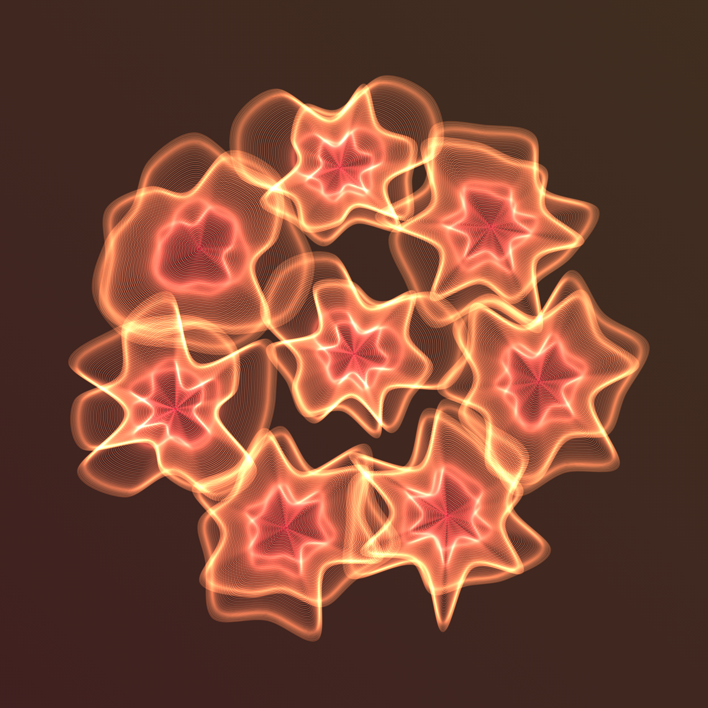 Art Blocks - Art Blocks v2 - Flowers #3508 - NFT # 116003508