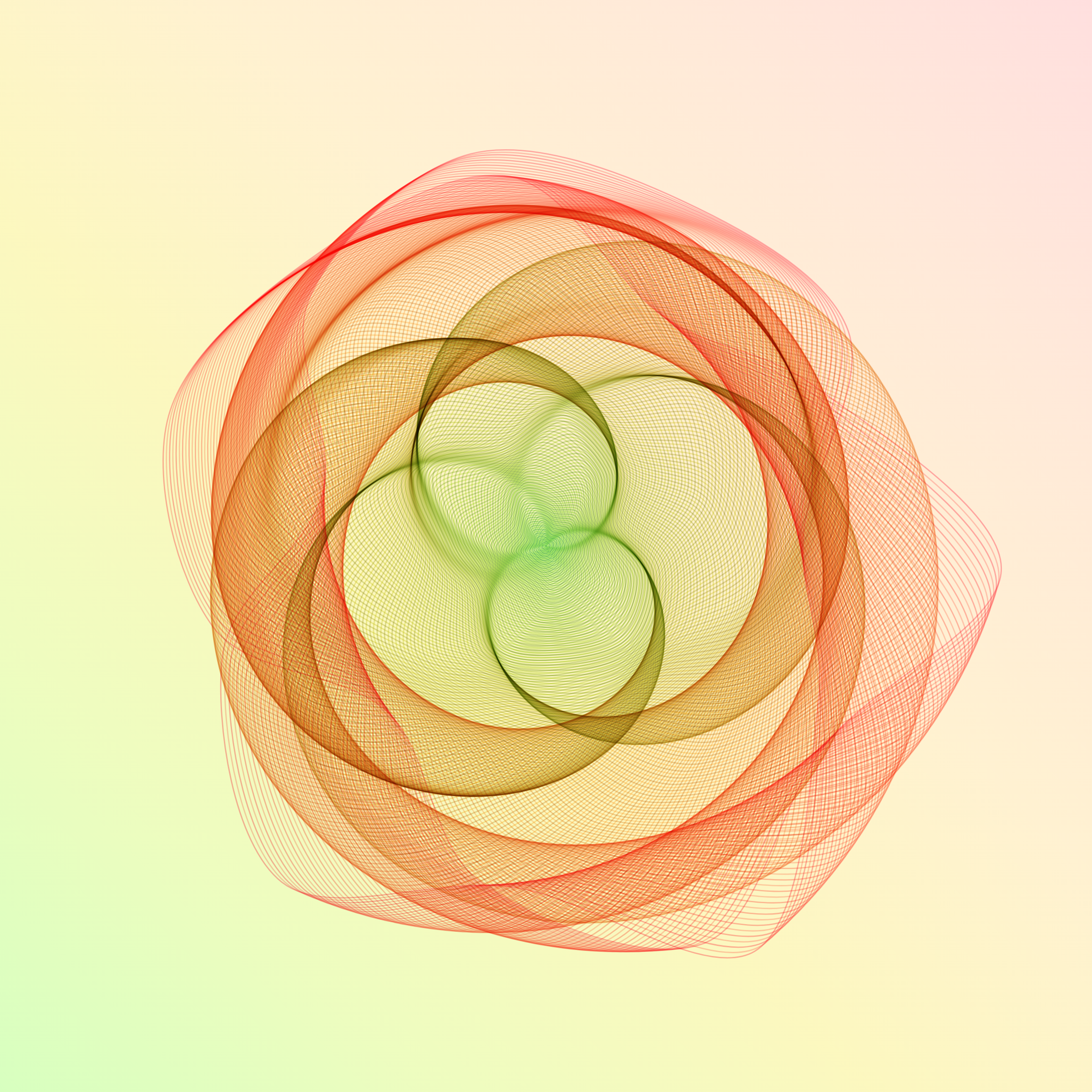 Art Blocks - Art Blocks v2 - Flowers #3518 - NFT # 116003518