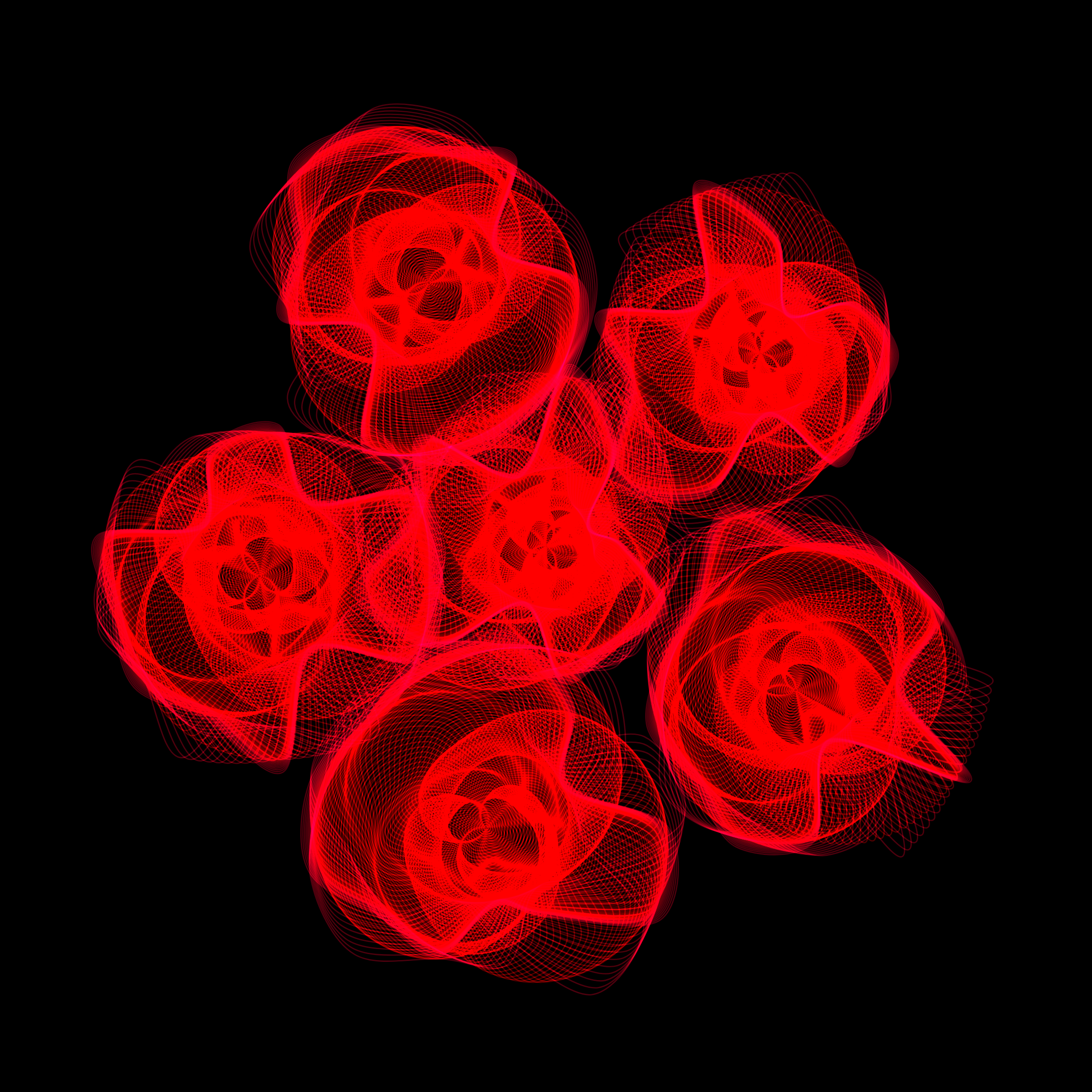 Art Blocks - Art Blocks v2 - Flowers #3520 - NFT # 116003520