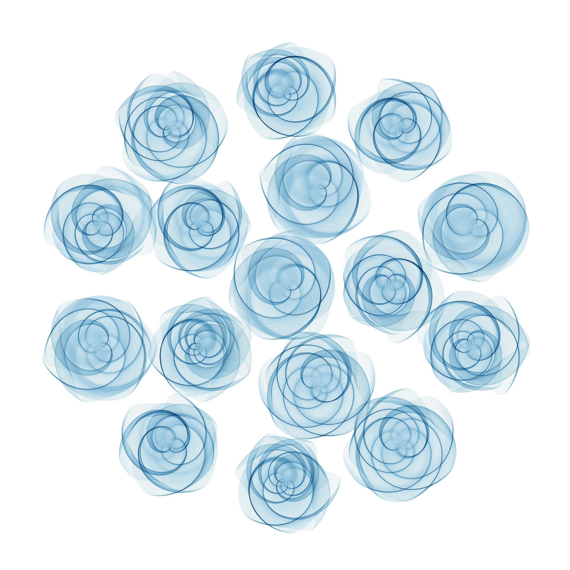 Art Blocks - Art Blocks v2 - Flowers #3522 - NFT # 116003522