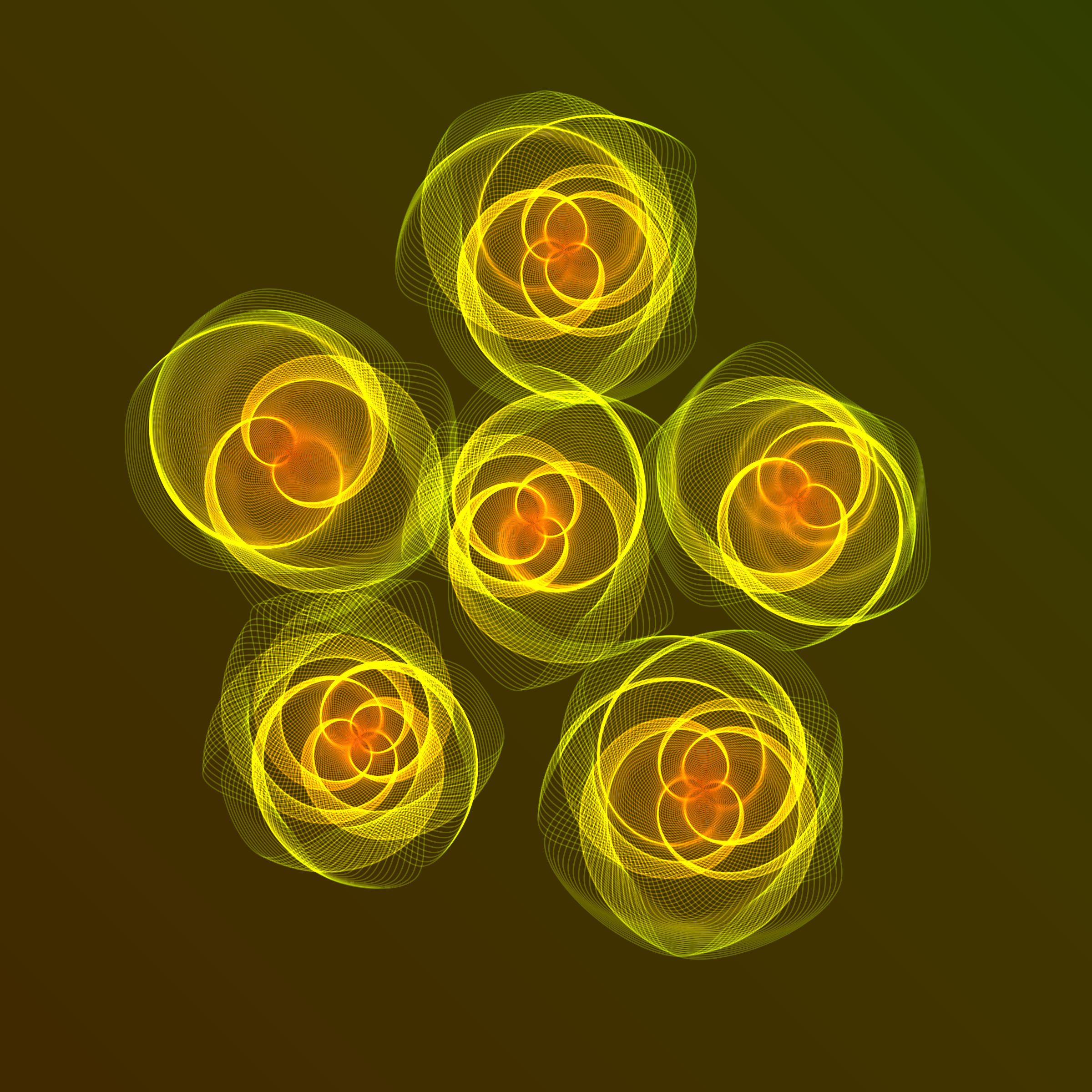 Art Blocks - Art Blocks v2 - Flowers #3523 - NFT # 116003523