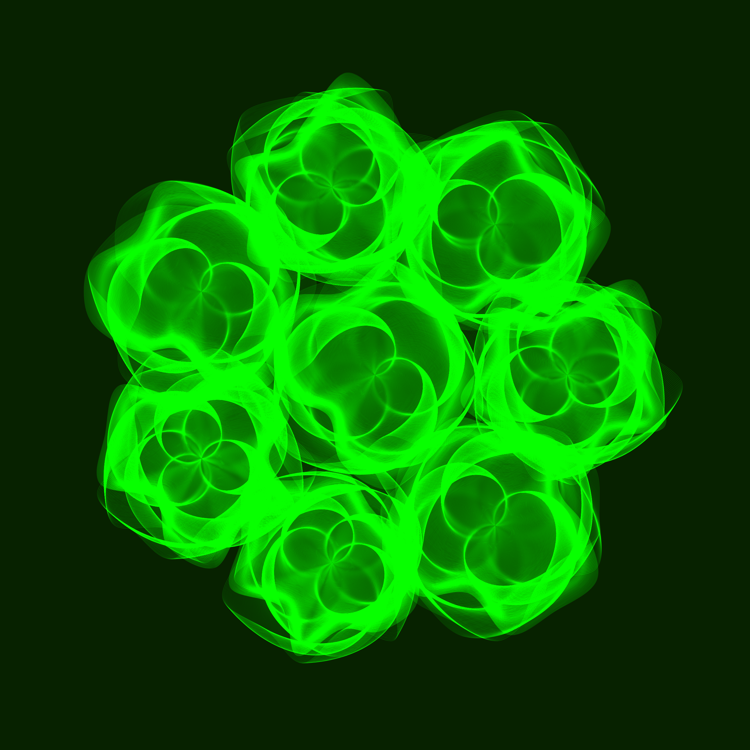 Art Blocks - Art Blocks v2 - Flowers #3527 - NFT # 116003527