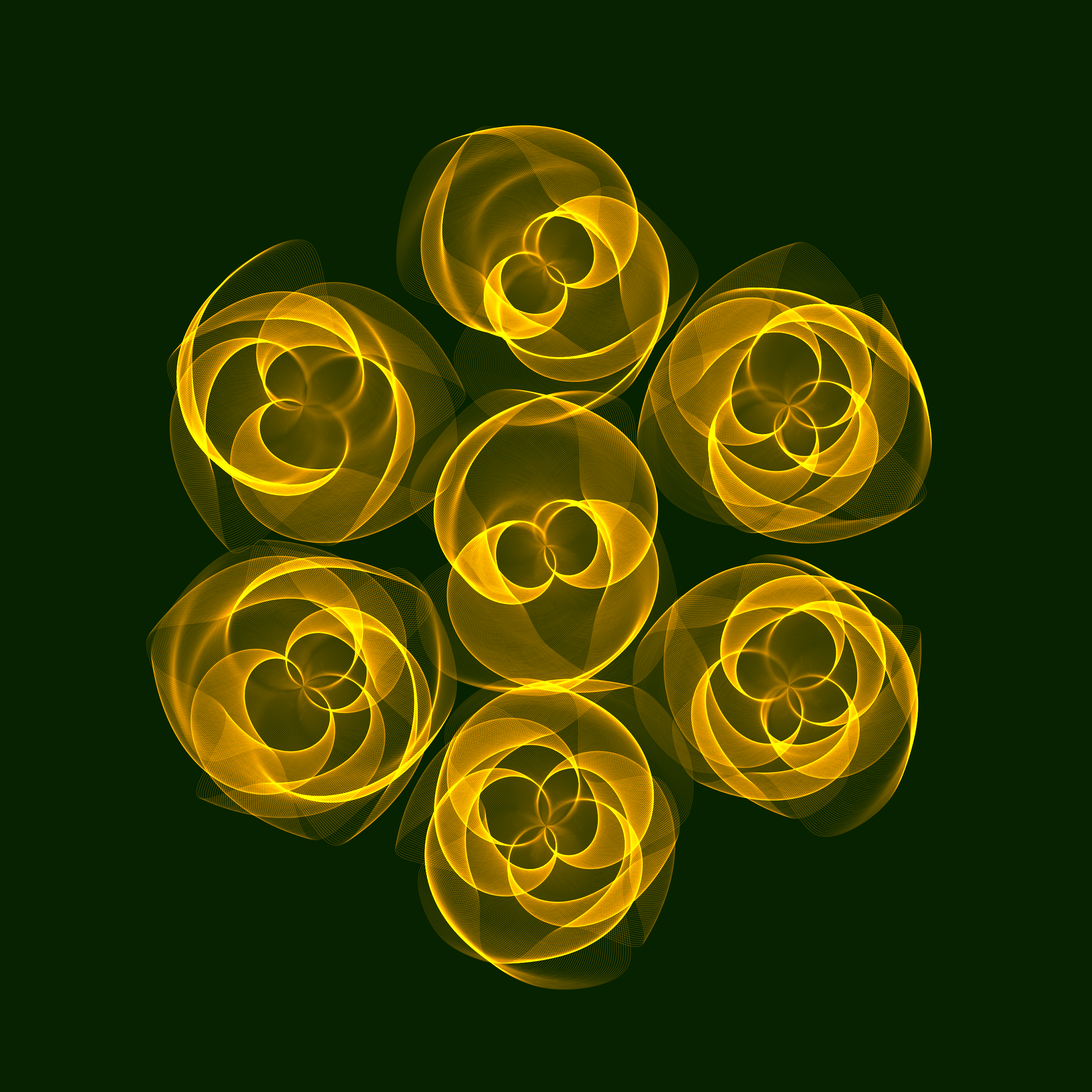 Art Blocks - Art Blocks v2 - Flowers #3530 - NFT # 116003530