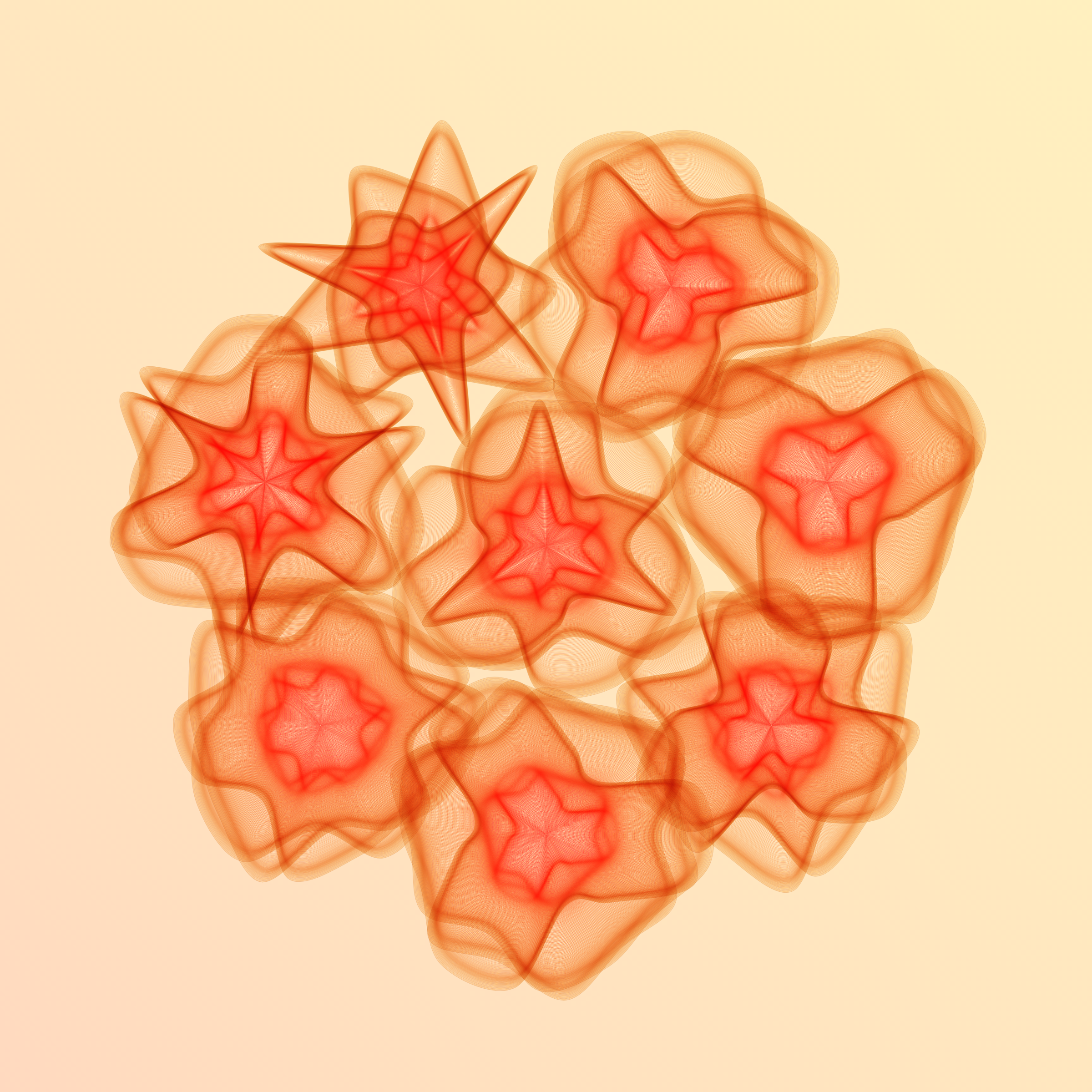 Art Blocks - Art Blocks v2 - Flowers #3534 - NFT # 116003534