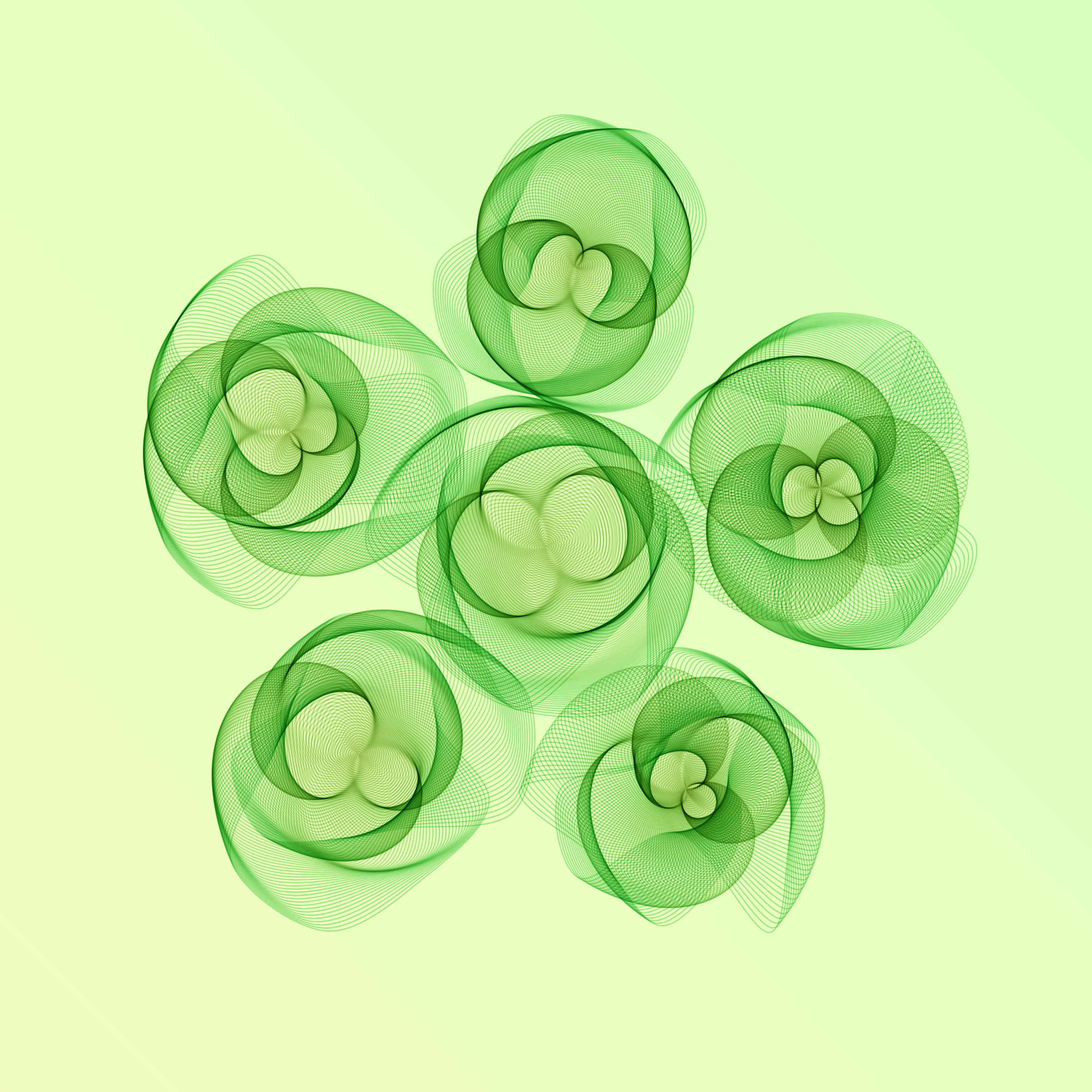 Art Blocks - Art Blocks v2 - Flowers #3535 - NFT # 116003535