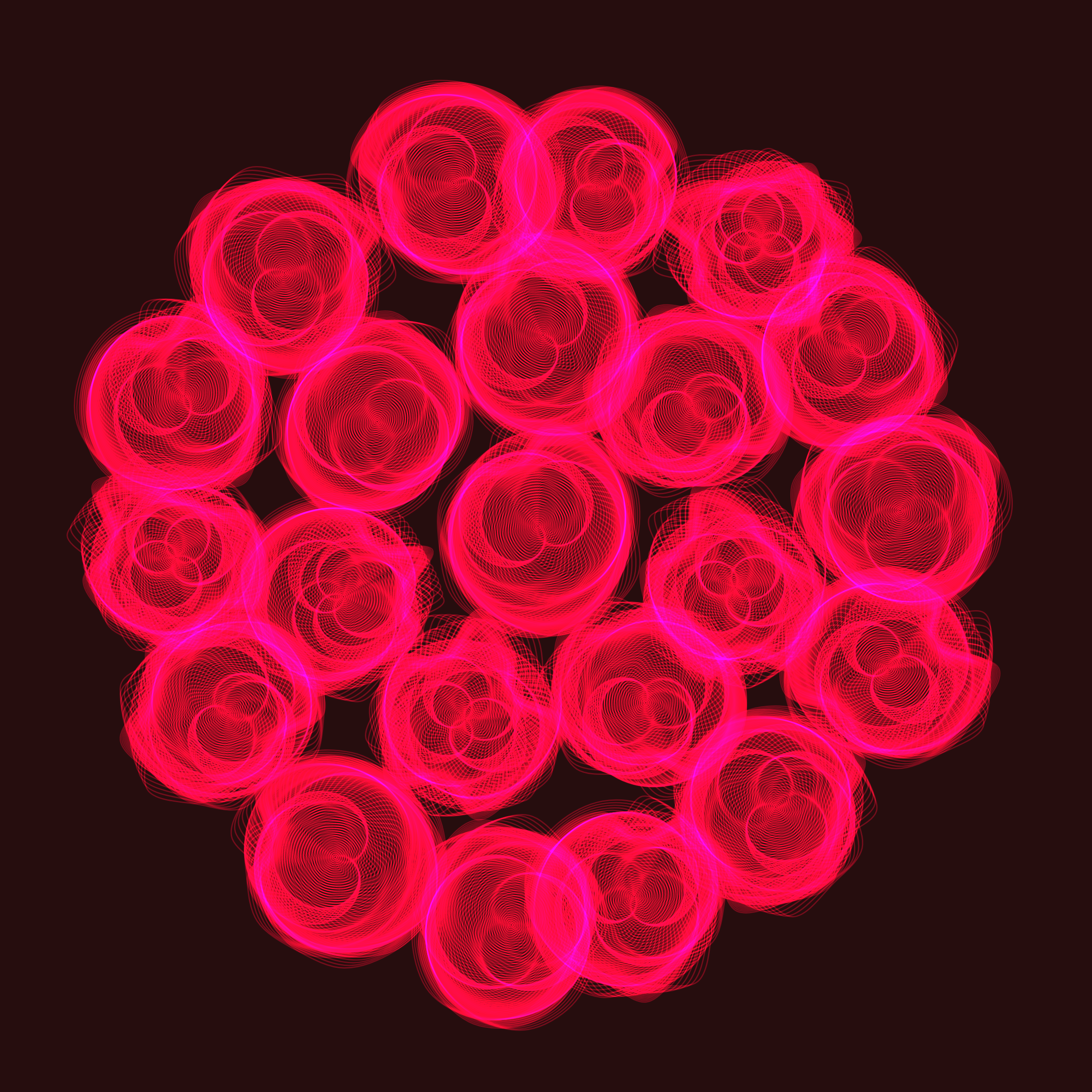 Art Blocks - Art Blocks v2 - Flowers #3540 - NFT # 116003540