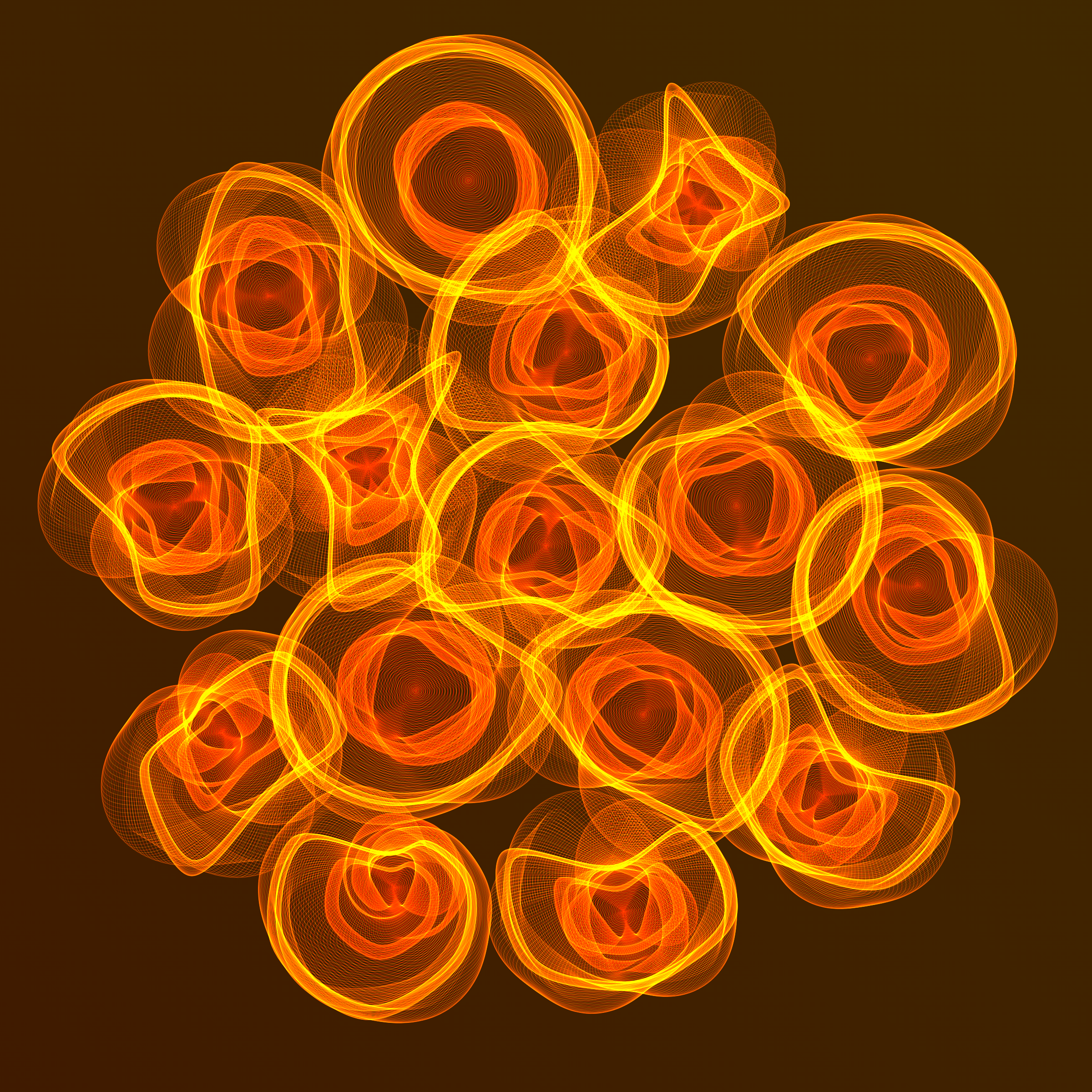 Art Blocks - Art Blocks v2 - Flowers #3546 - NFT # 116003546