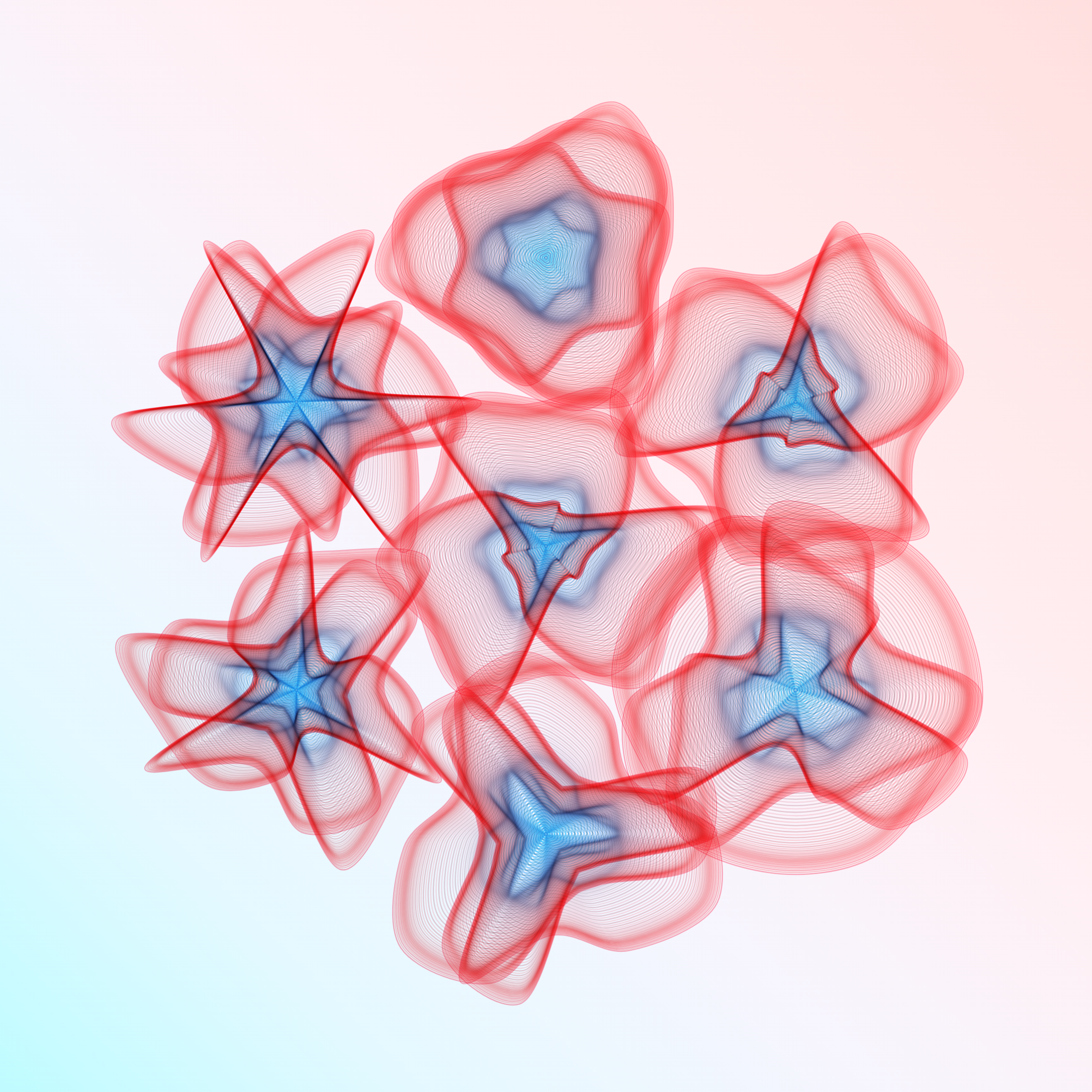 Art Blocks - Art Blocks v2 - Flowers #3549 - NFT # 116003549