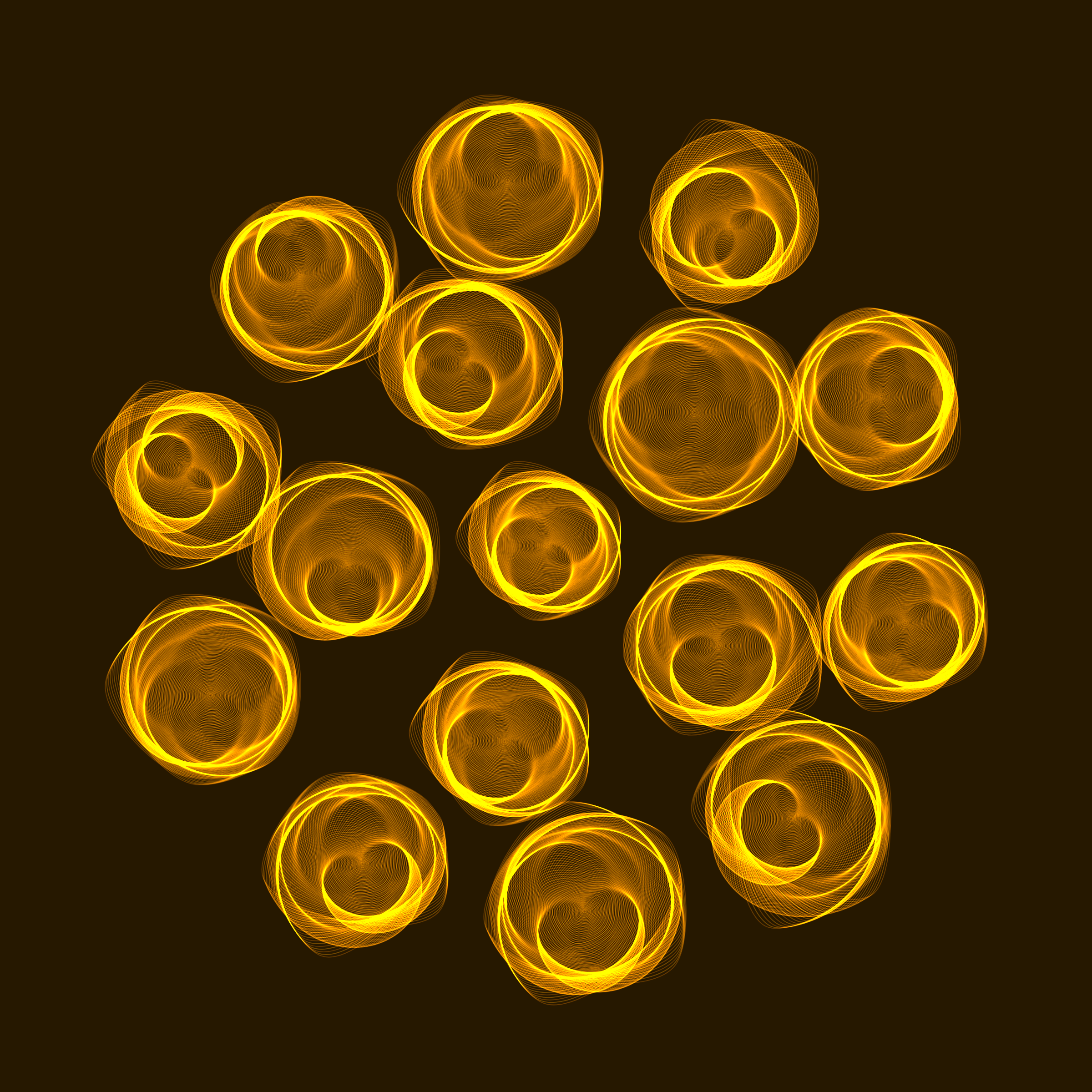 Art Blocks - Art Blocks v2 - Flowers #3552 - NFT # 116003552