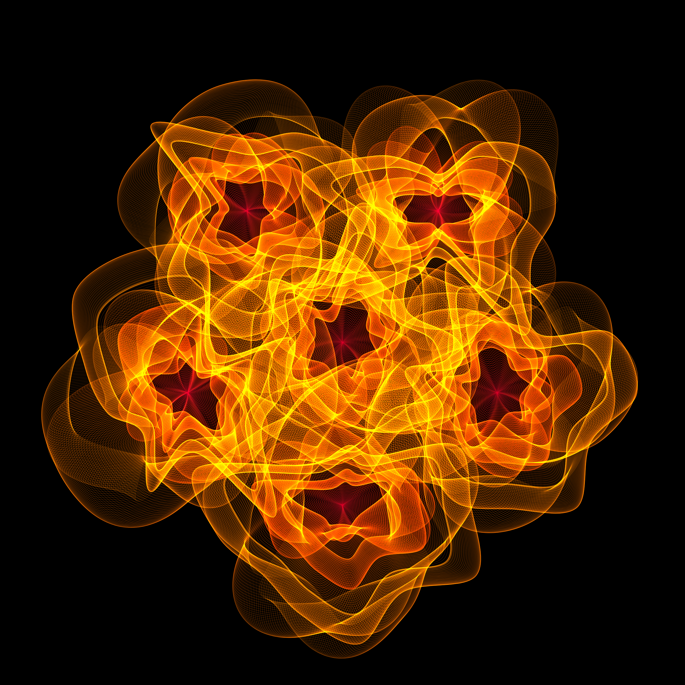 Art Blocks - Art Blocks v2 - Flowers #3553 - NFT # 116003553