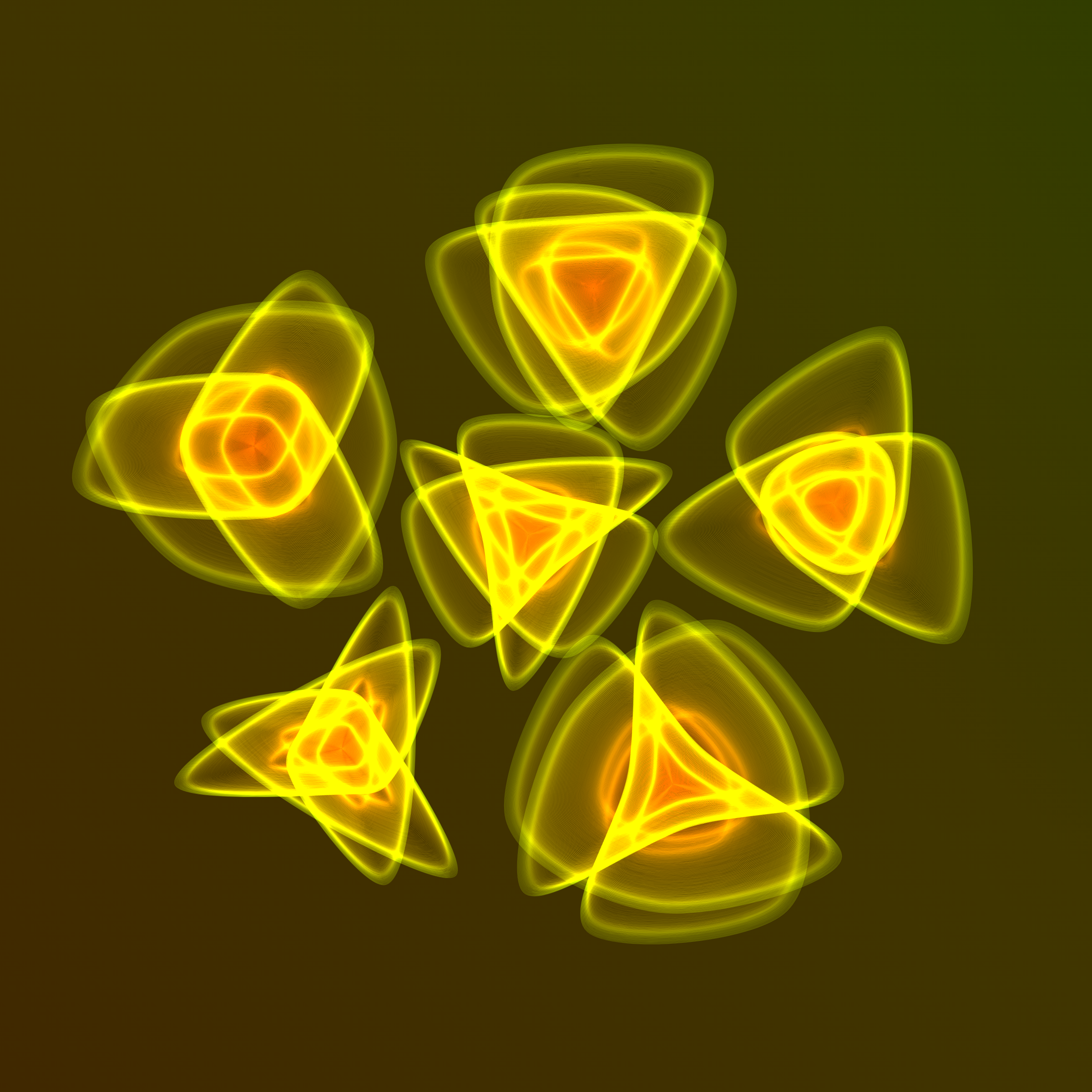 Art Blocks - Art Blocks v2 - Flowers #3557 - NFT # 116003557