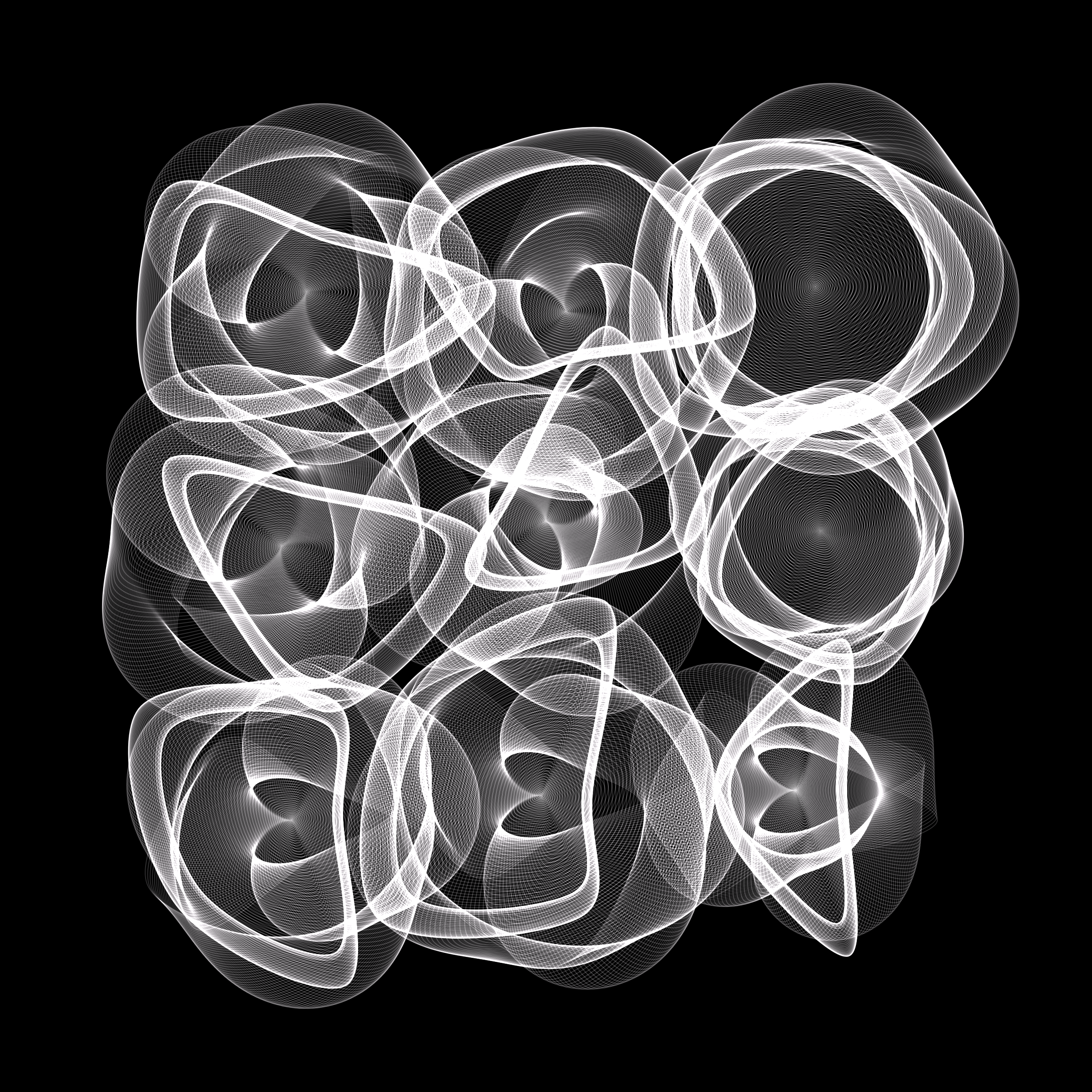 Art Blocks - Art Blocks v2 - Flowers #3563 - NFT # 116003563