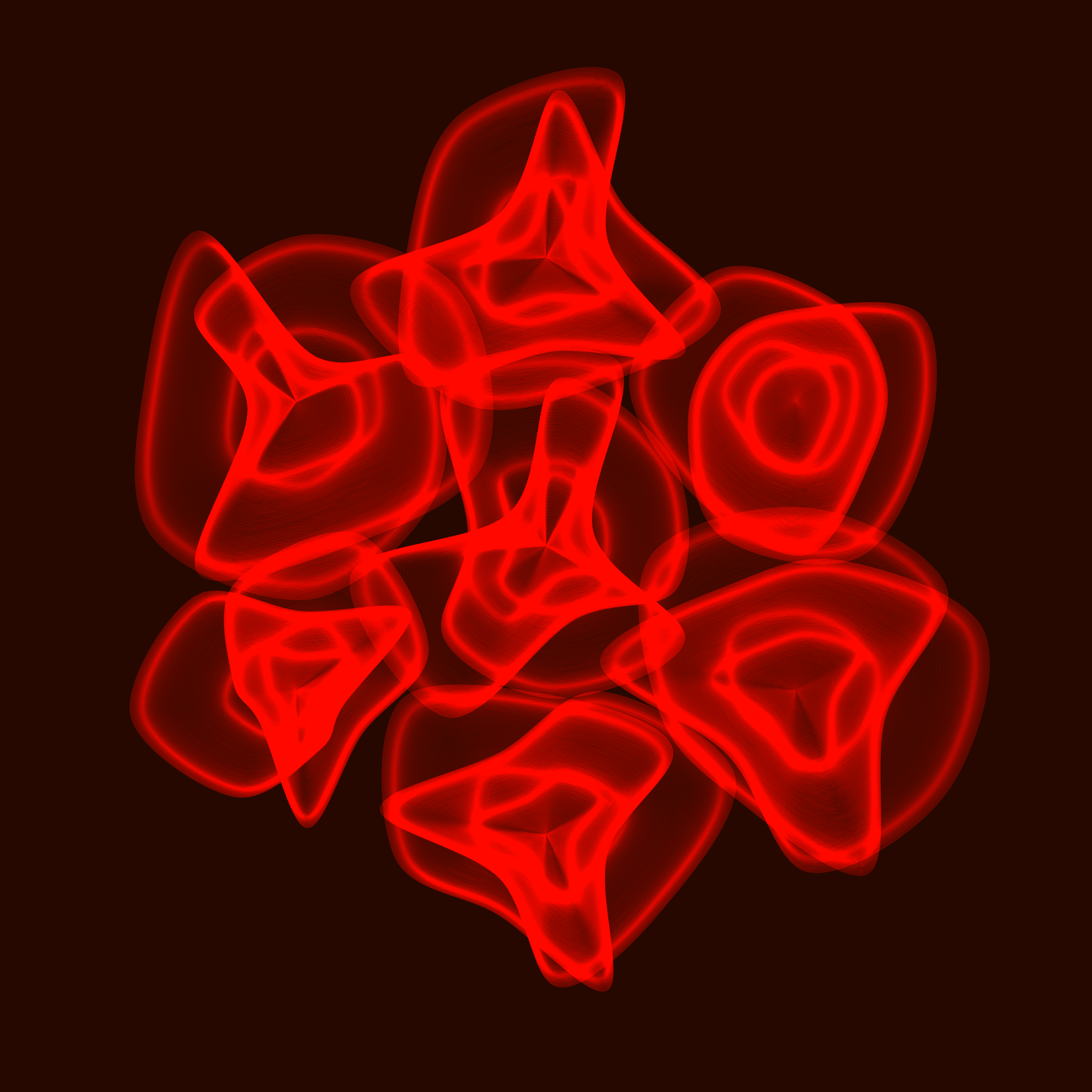 Art Blocks - Art Blocks v2 - Flowers #3572 - NFT # 116003572