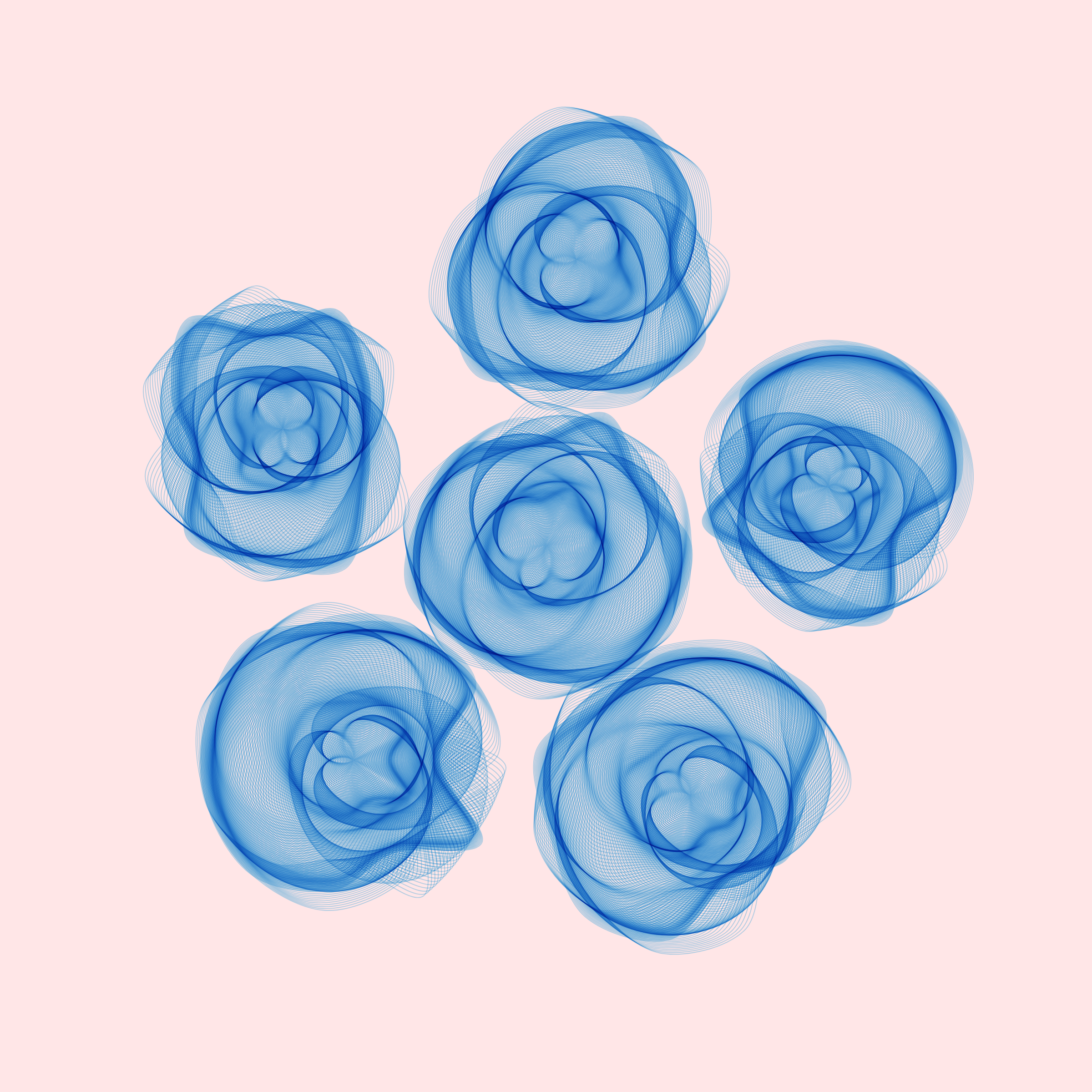 Art Blocks - Art Blocks v2 - Flowers #3573 - NFT # 116003573