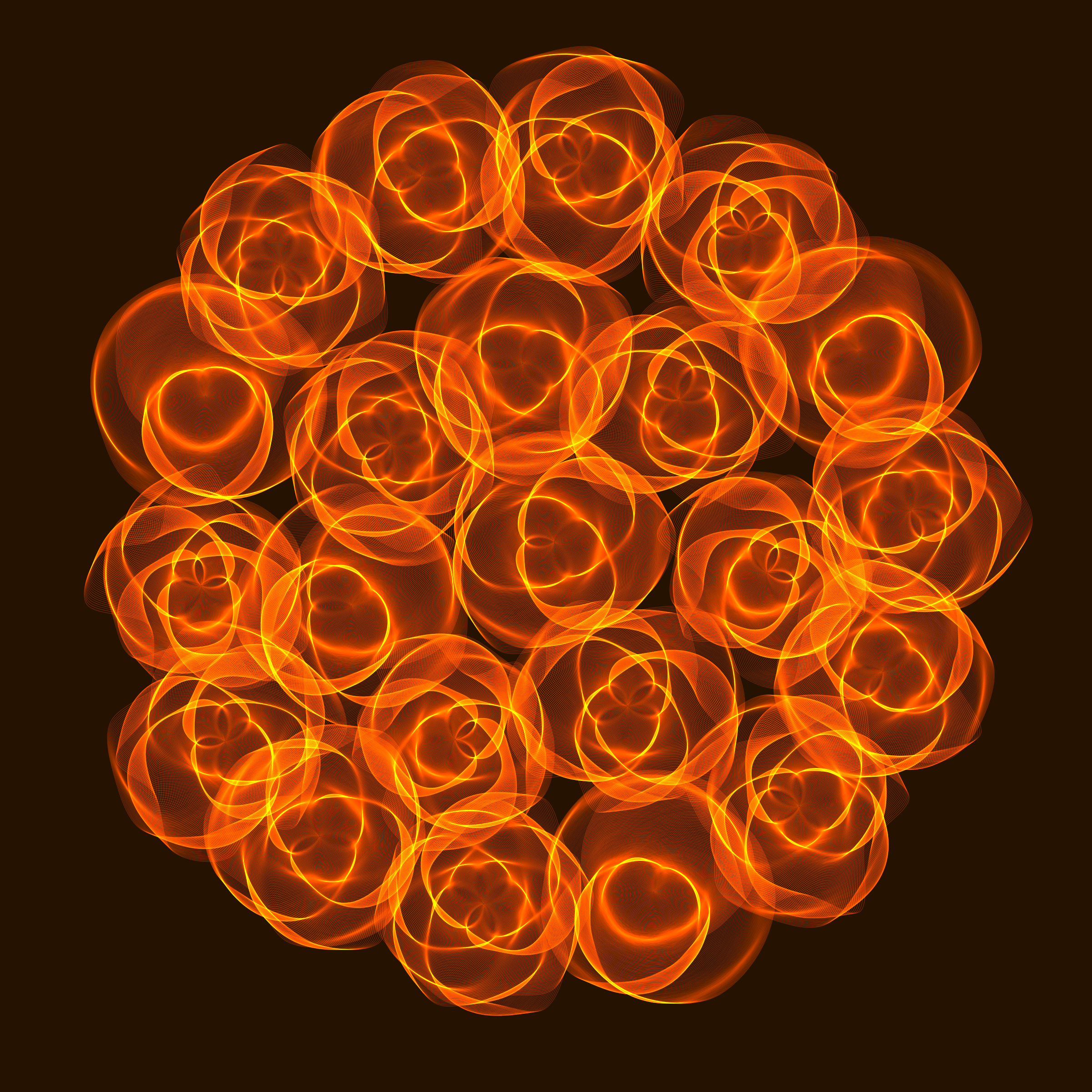 Art Blocks - Art Blocks v2 - Flowers #3574 - NFT # 116003574