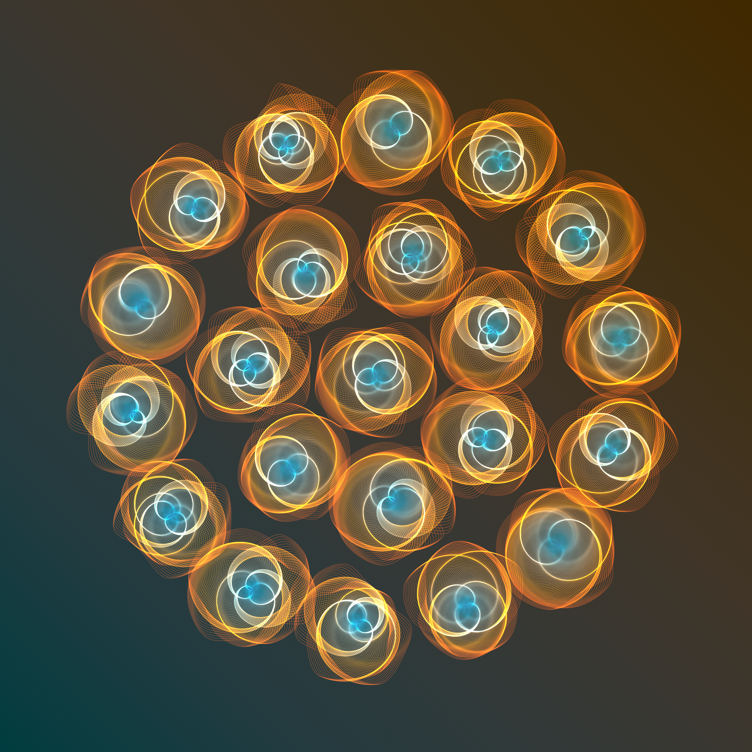 Art Blocks - Art Blocks v2 - Flowers #3579 - NFT # 116003579