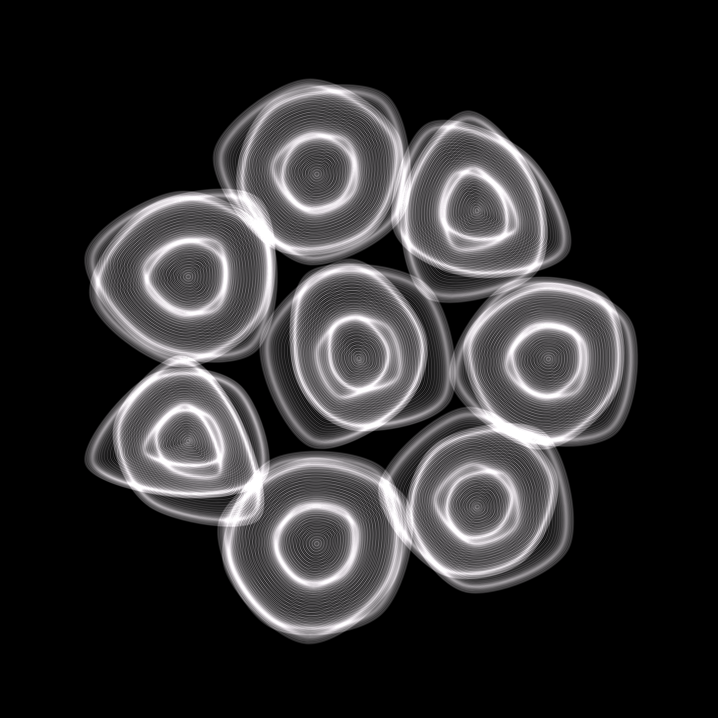 Art Blocks - Art Blocks v2 - Flowers #3581 - NFT # 116003581