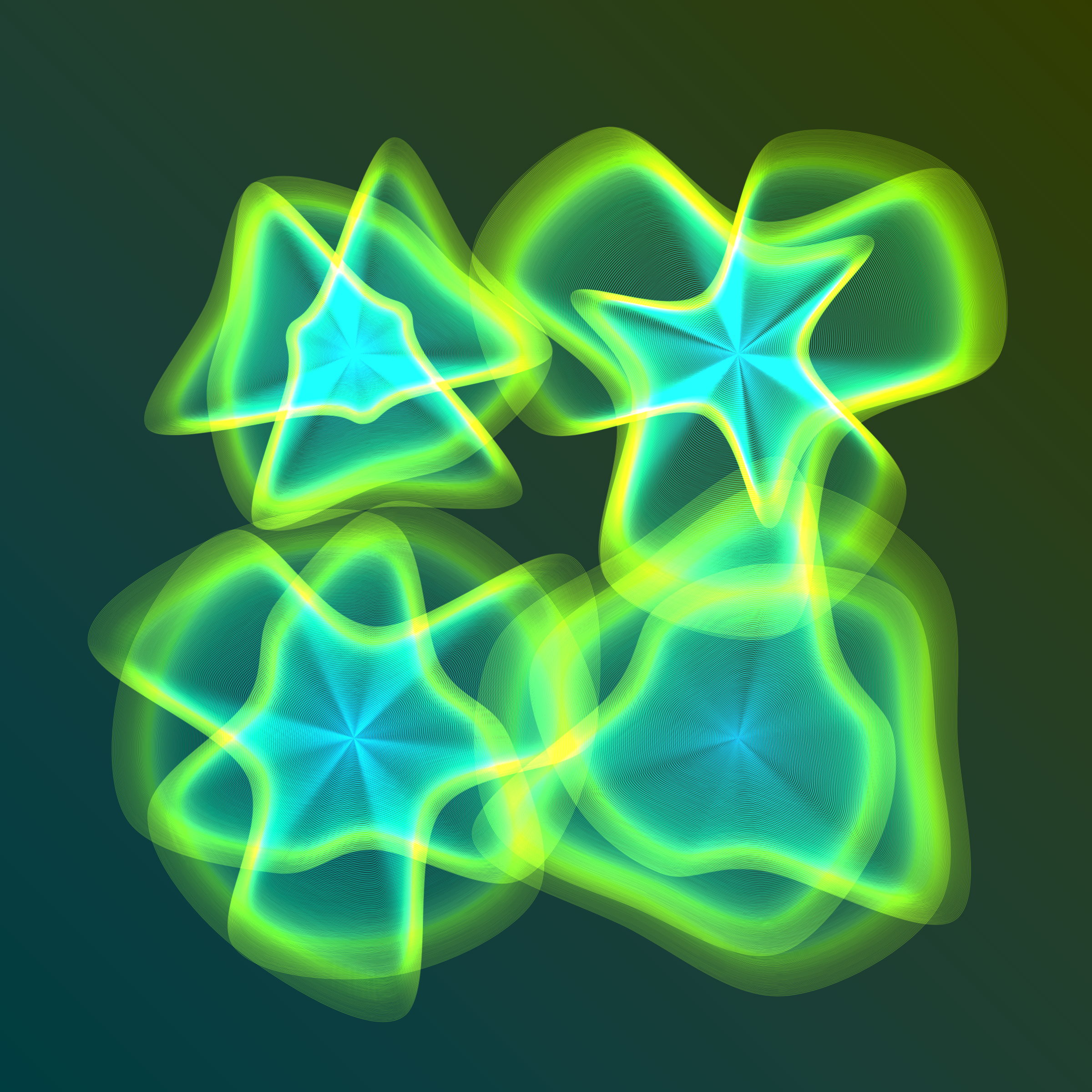 Art Blocks - Art Blocks v2 - Flowers #3582 - NFT # 116003582