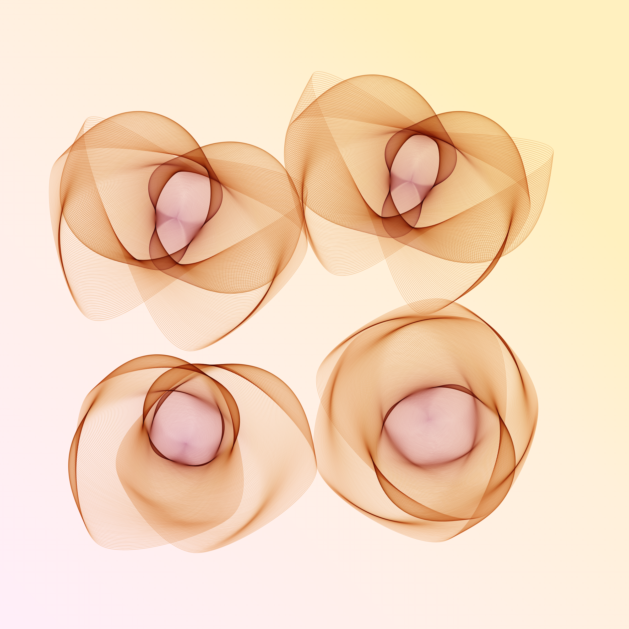 Art Blocks - Art Blocks v2 - Flowers #3583 - NFT # 116003583