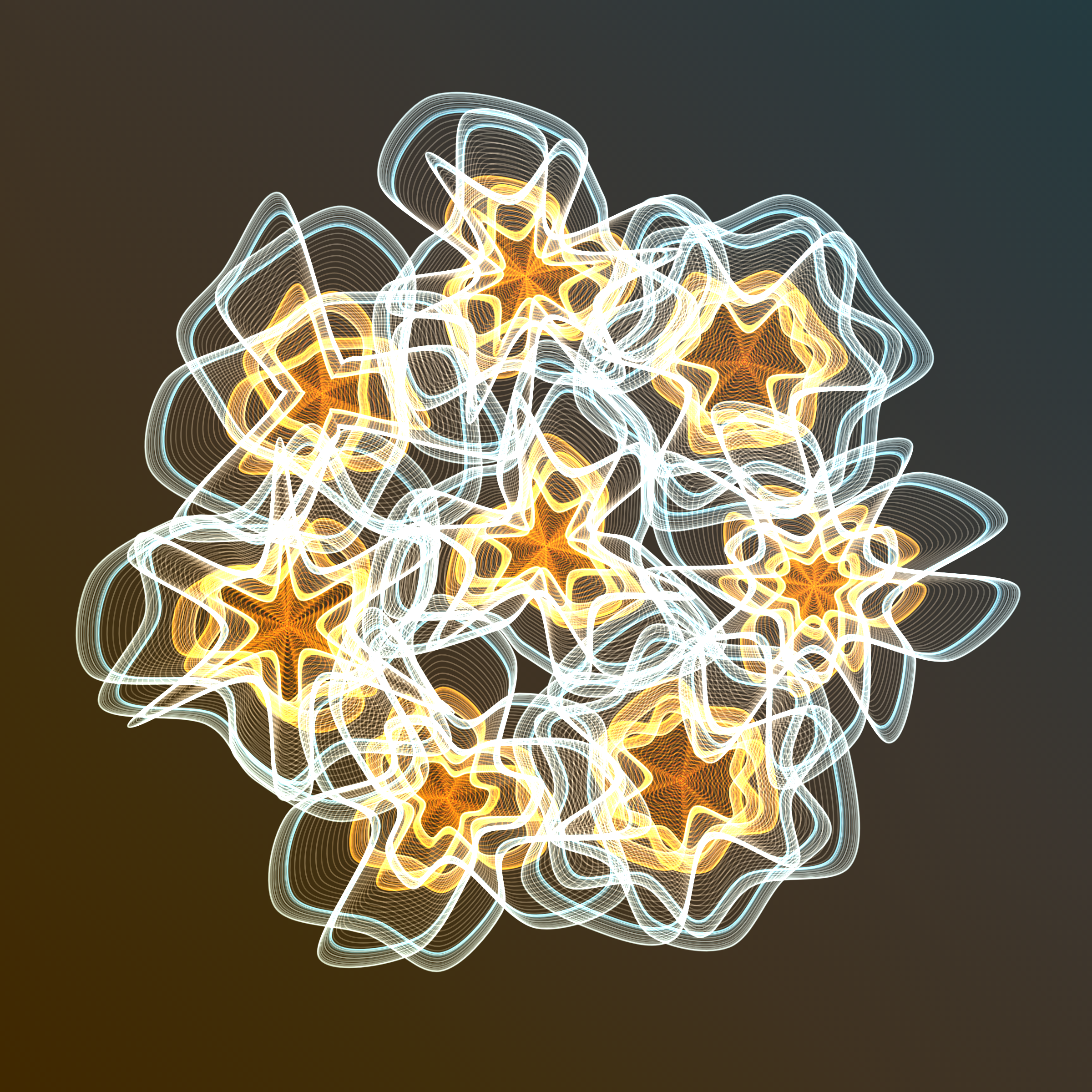 Art Blocks - Art Blocks v2 - Flowers #3585 - NFT # 116003585