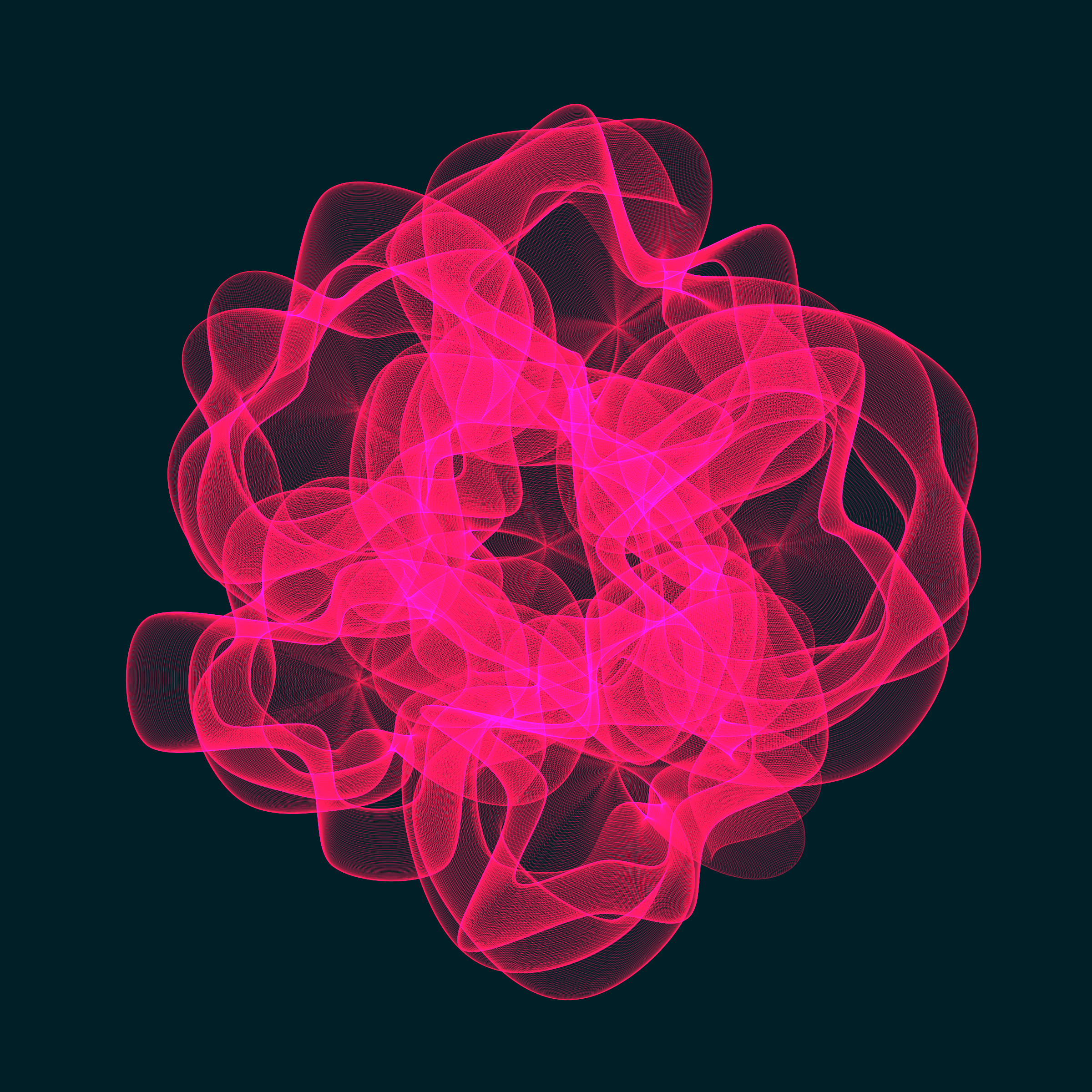 Art Blocks - Art Blocks v2 - Flowers #3593 - NFT # 116003593