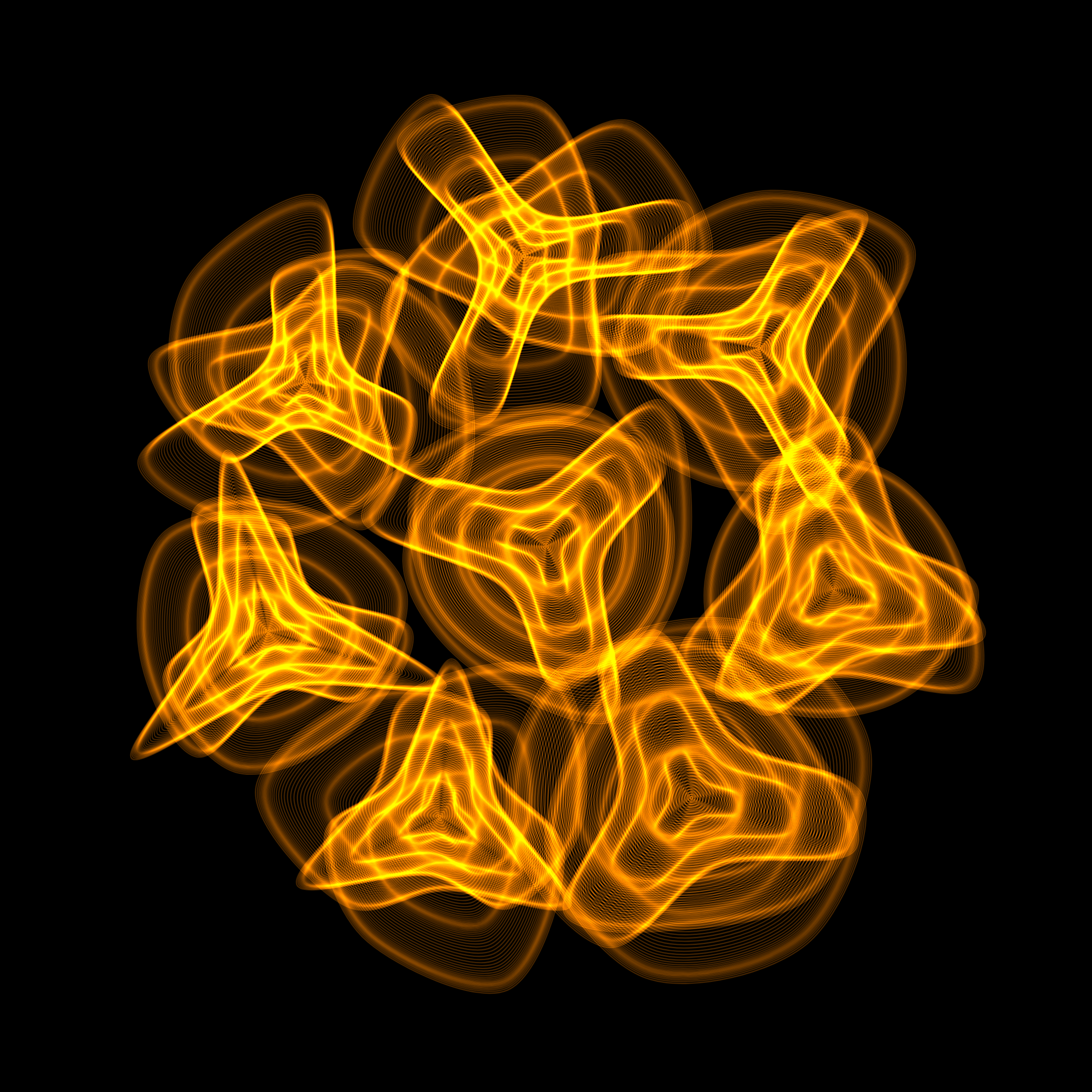 Art Blocks - Art Blocks v2 - Flowers #3596 - NFT # 116003596