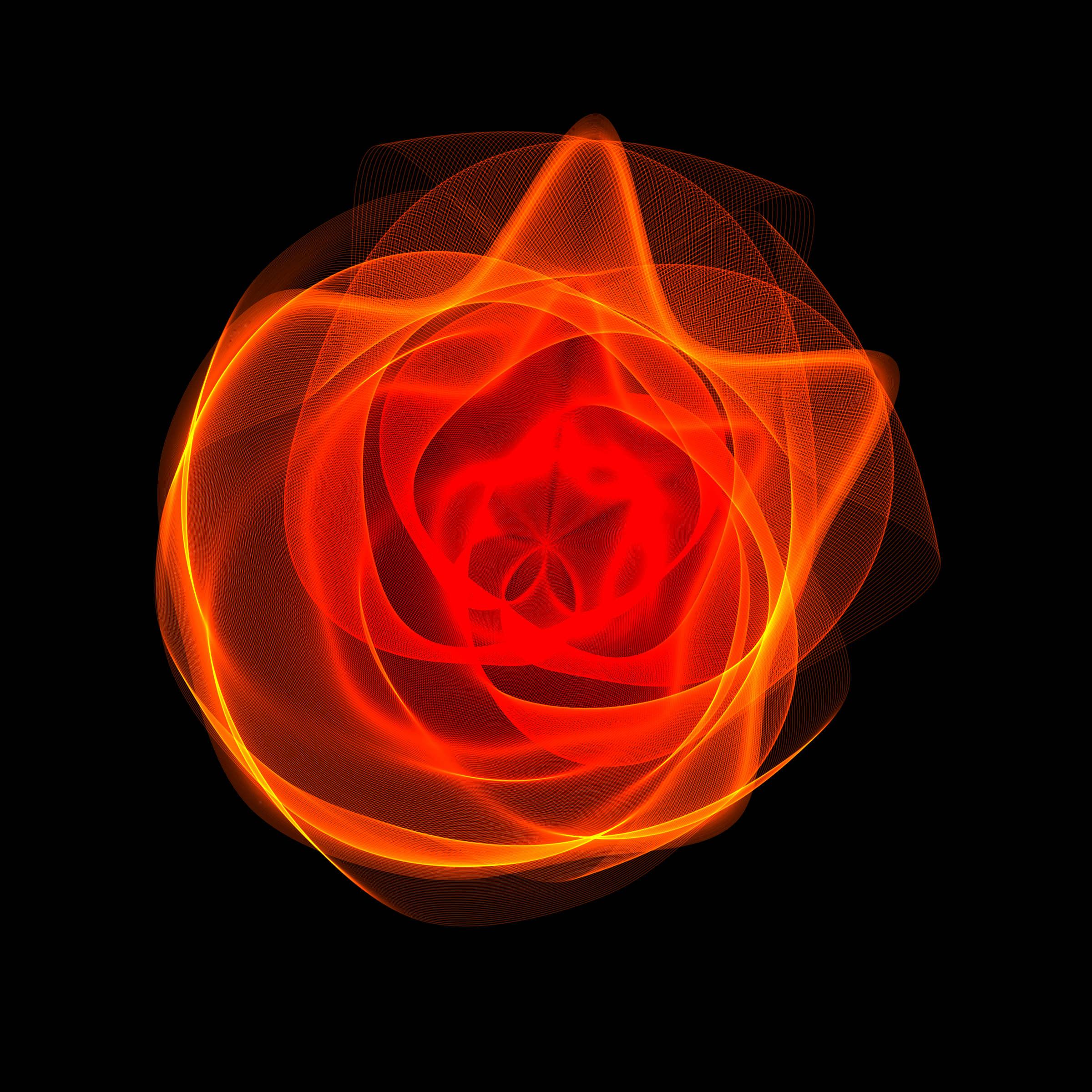 Art Blocks - Art Blocks v2 - Flowers #3613 - NFT # 116003613