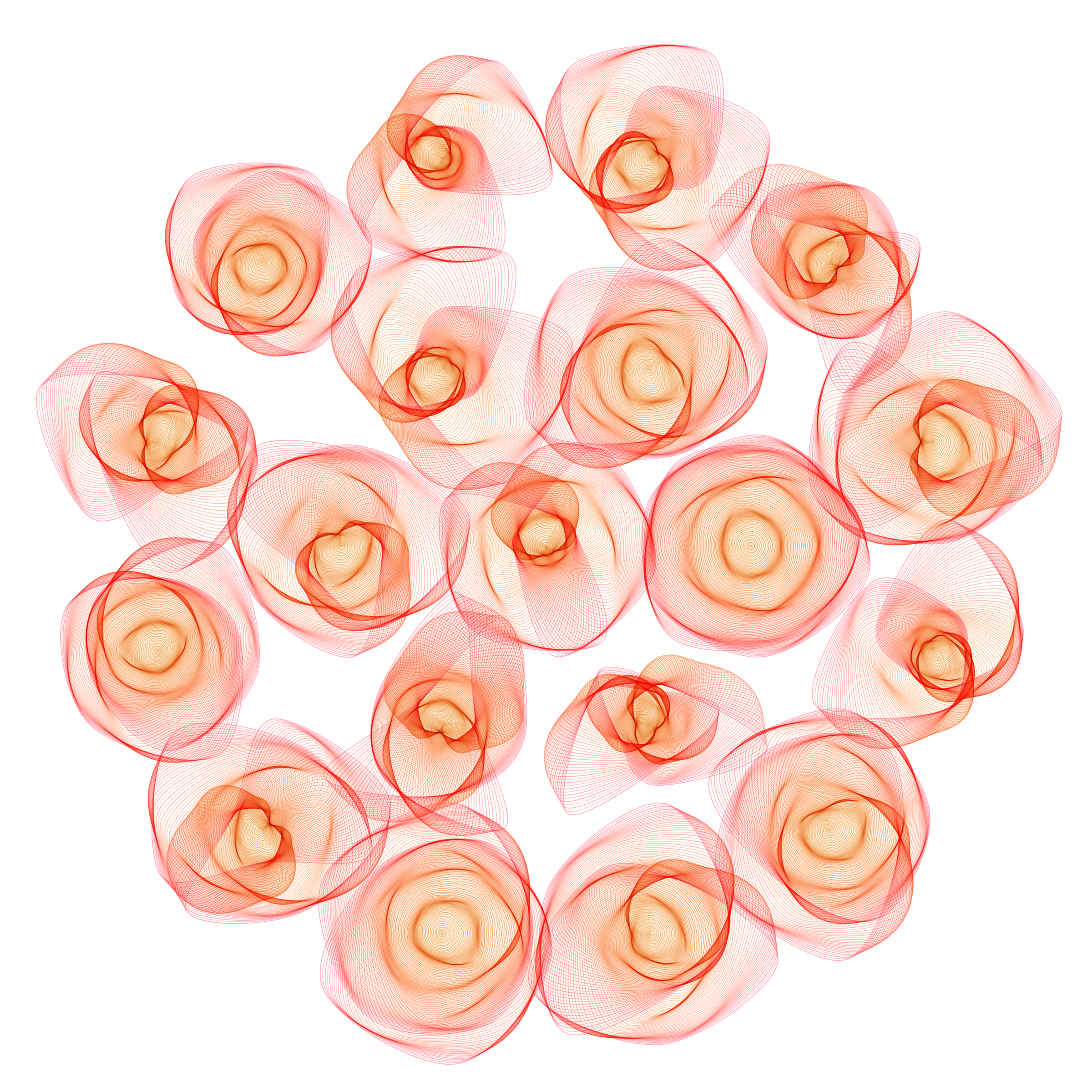 Art Blocks - Art Blocks v2 - Flowers #3615 - NFT # 116003615