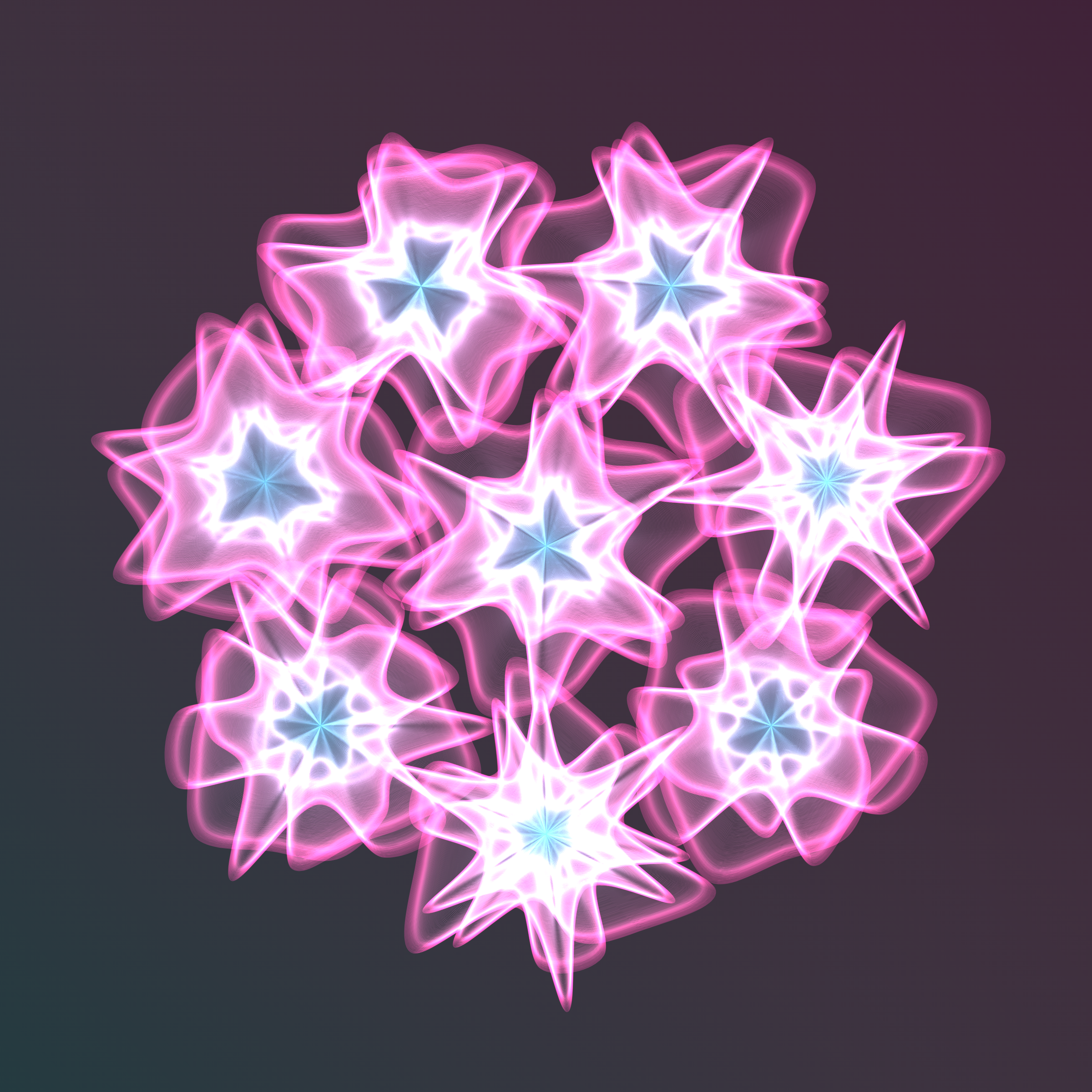 Art Blocks - Art Blocks v2 - Flowers #3634 - NFT # 116003634