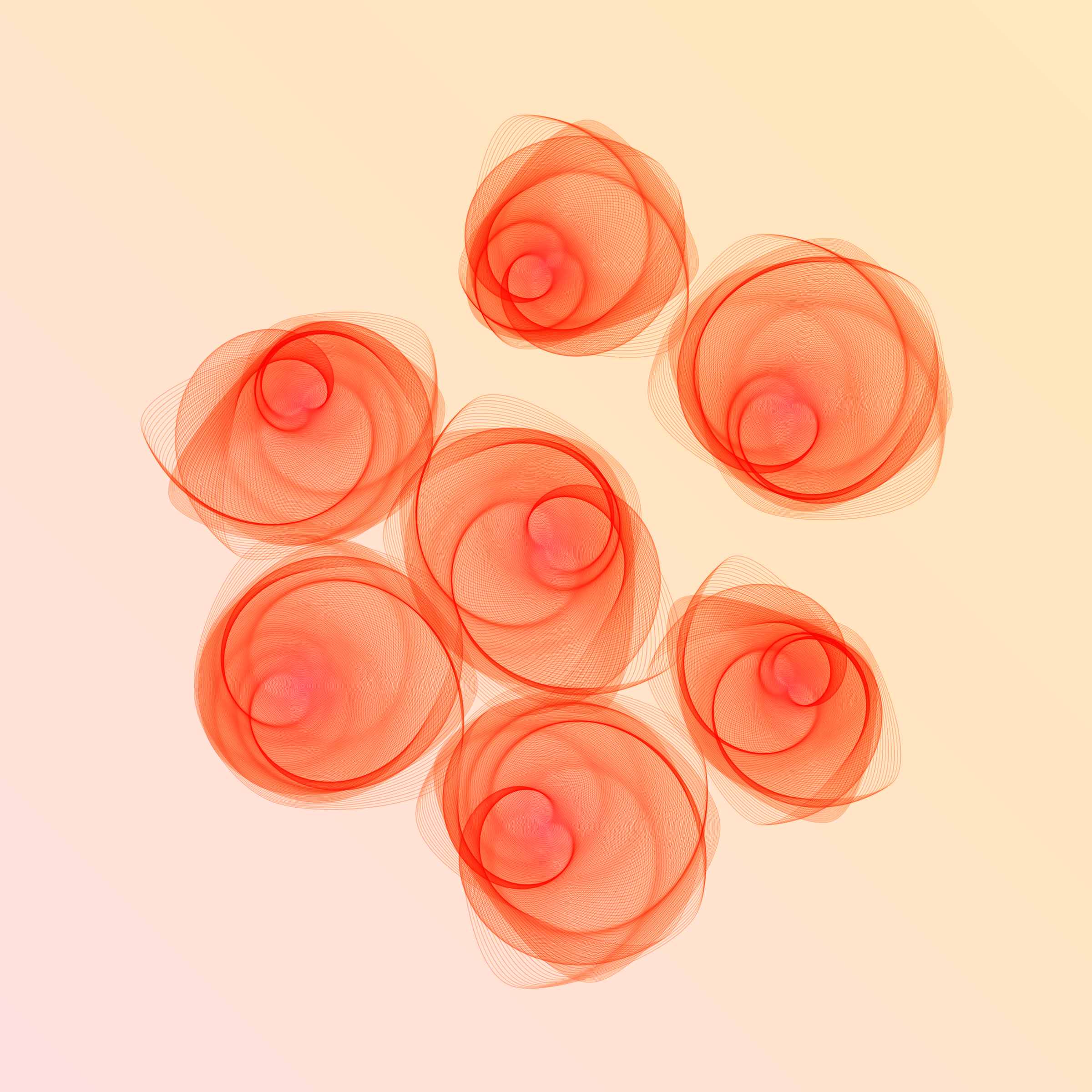 Art Blocks - Art Blocks v2 - Flowers #3637 - NFT # 116003637