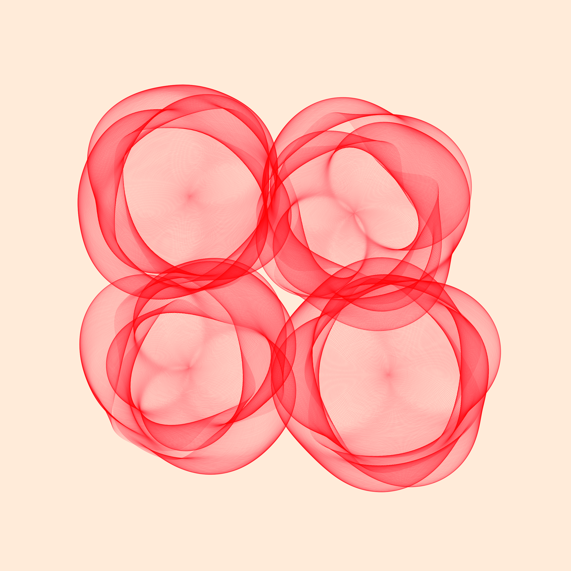 Art Blocks - Art Blocks v2 - Flowers #3641 - NFT # 116003641