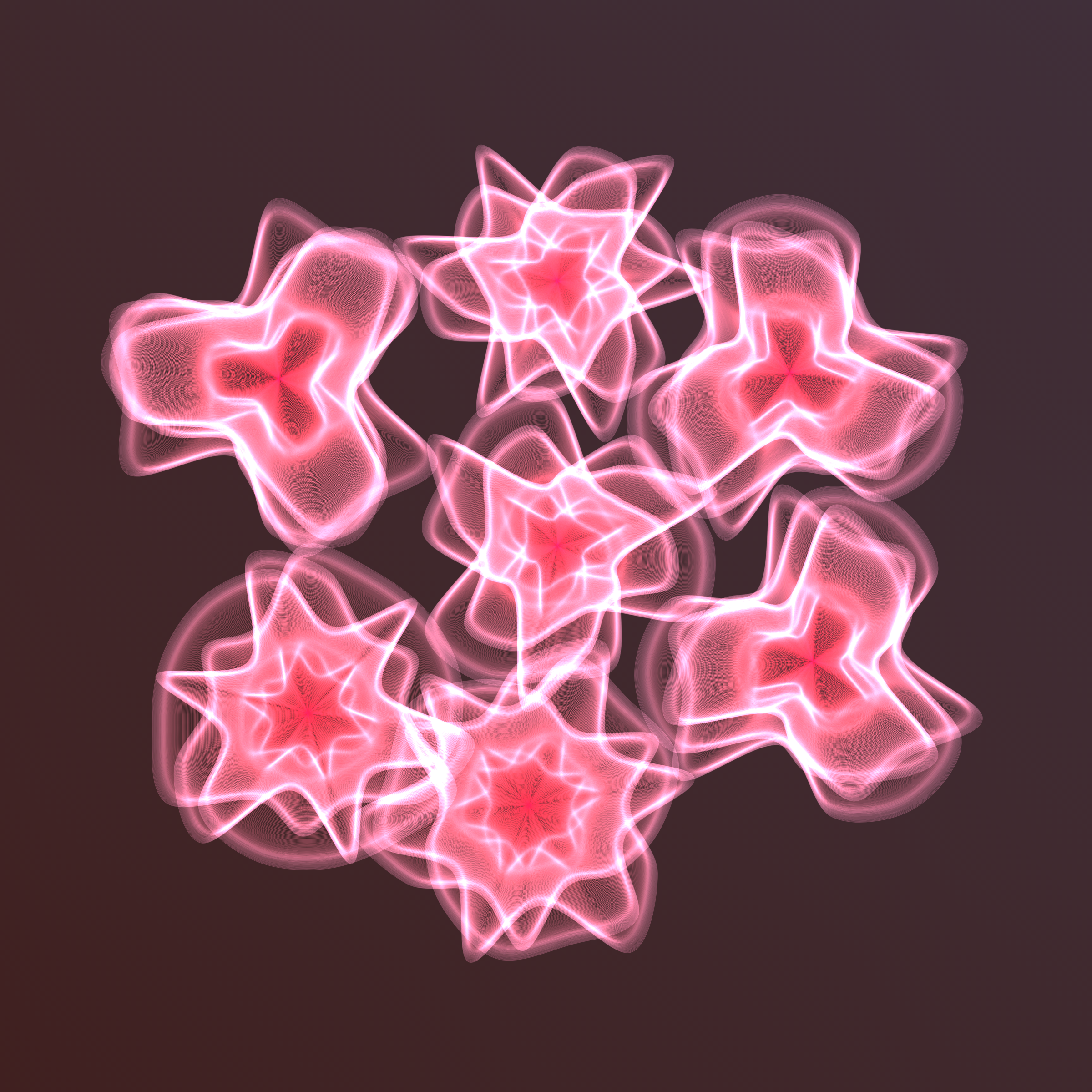 Art Blocks - Art Blocks v2 - Flowers #3642 - NFT # 116003642