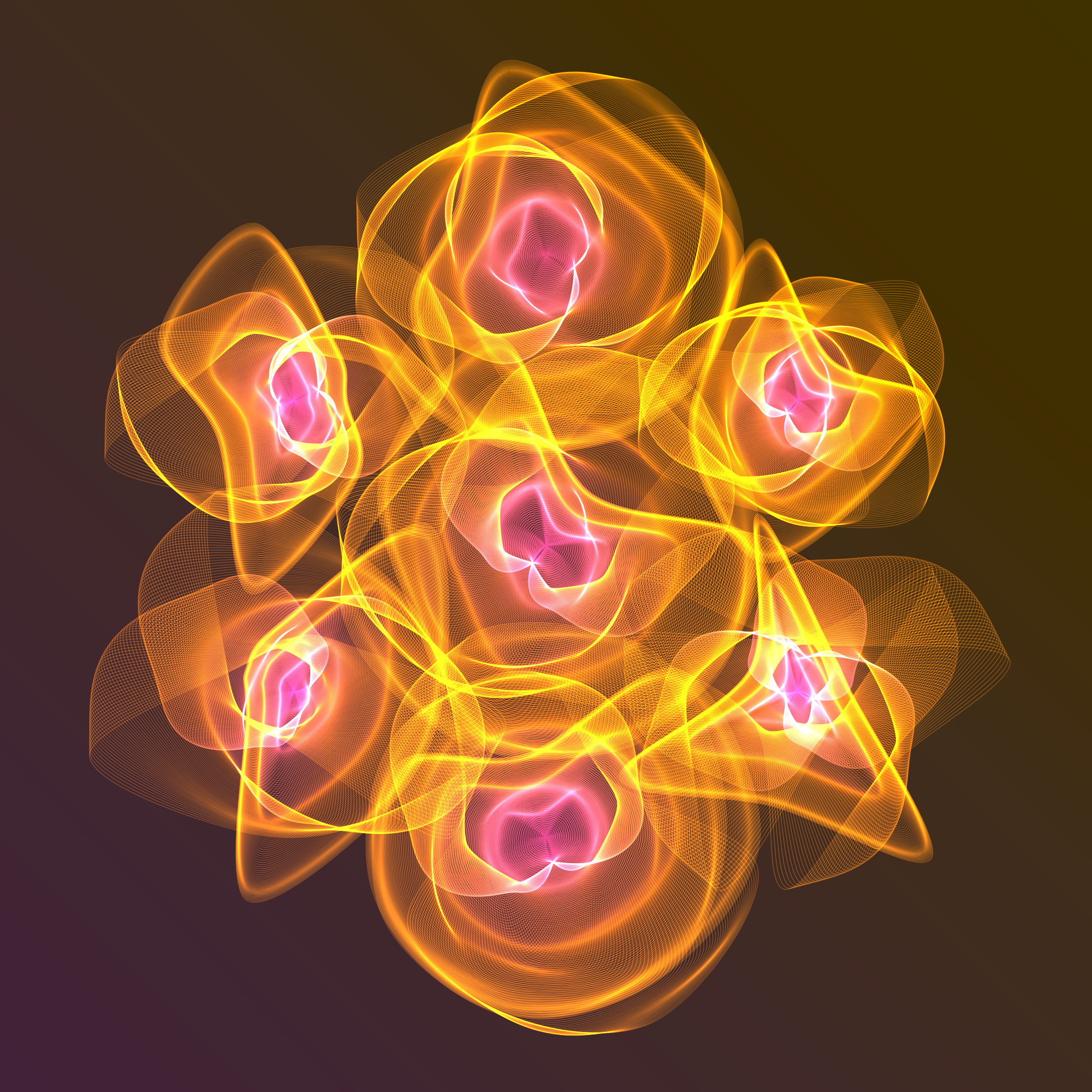 Art Blocks - Art Blocks v2 - Flowers #3647 - NFT # 116003647