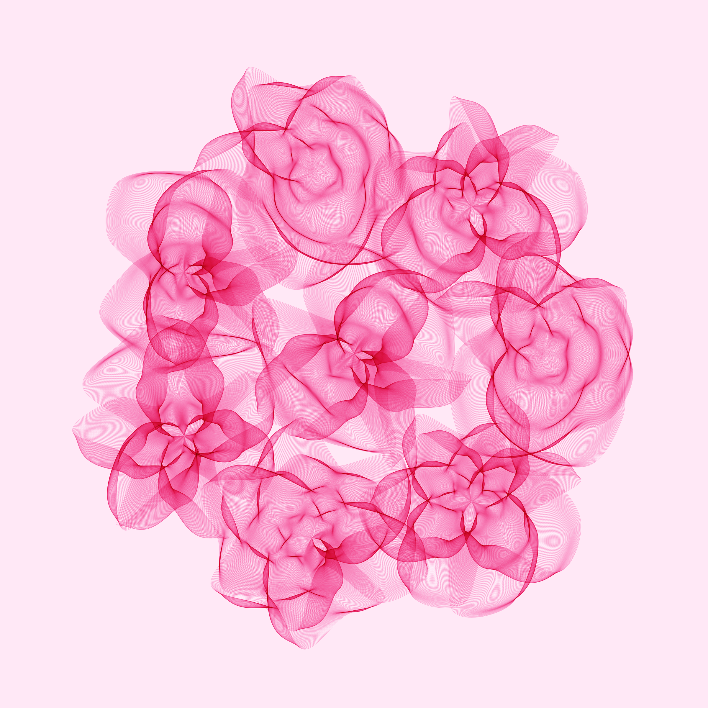 Art Blocks - Art Blocks v2 - Flowers #3648 - NFT # 116003648